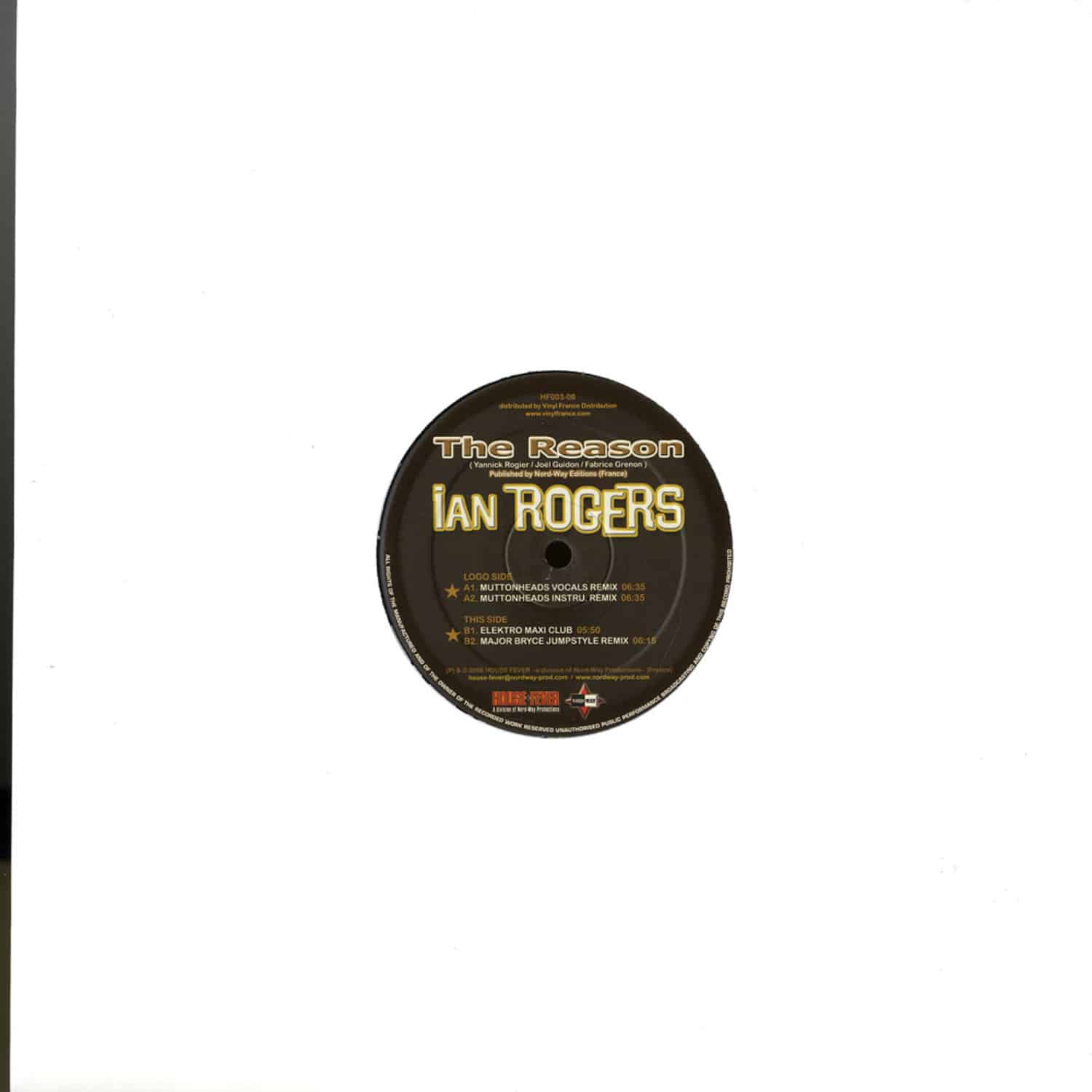 Ian Rogers - THE REASON