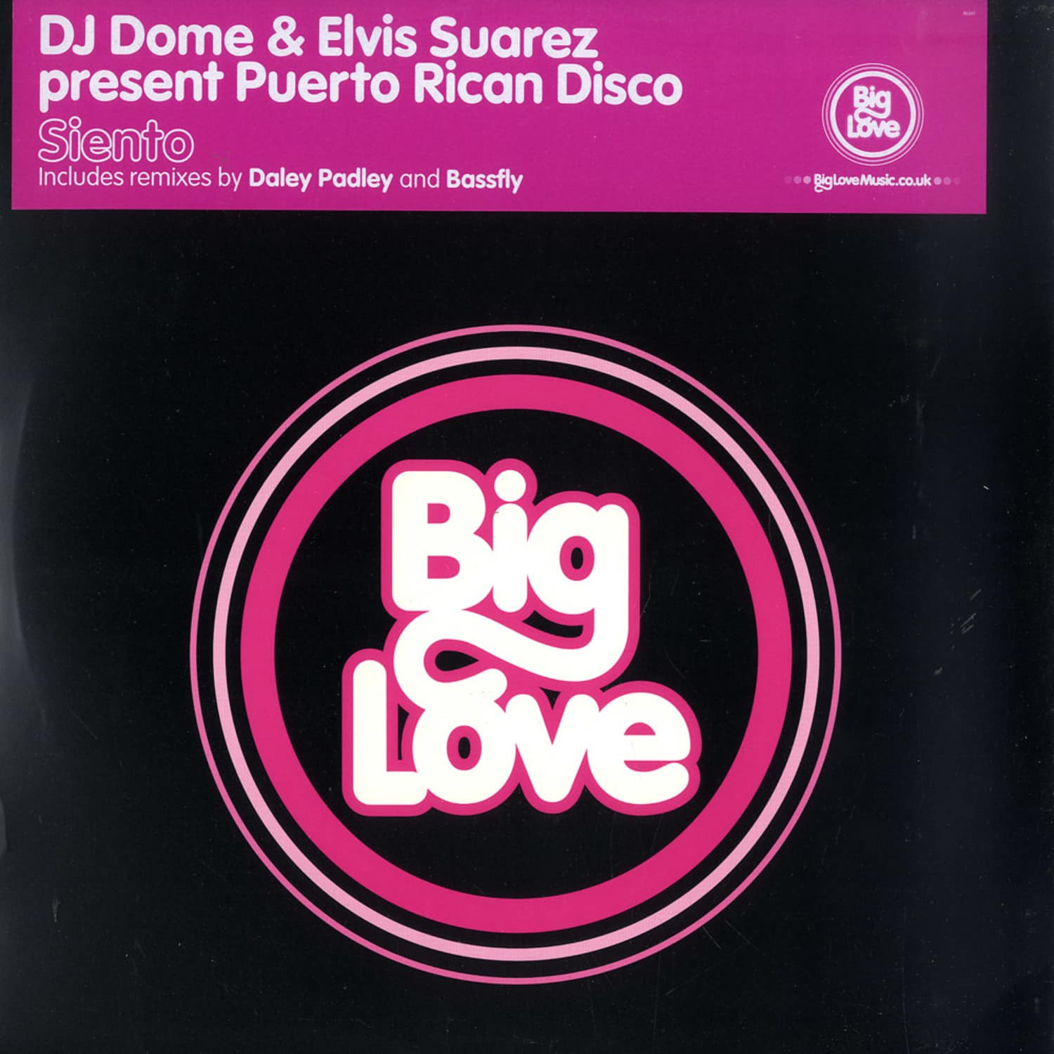 DJ Dome & Elvis Suarez present Puerto Rican Disco - SIENTO