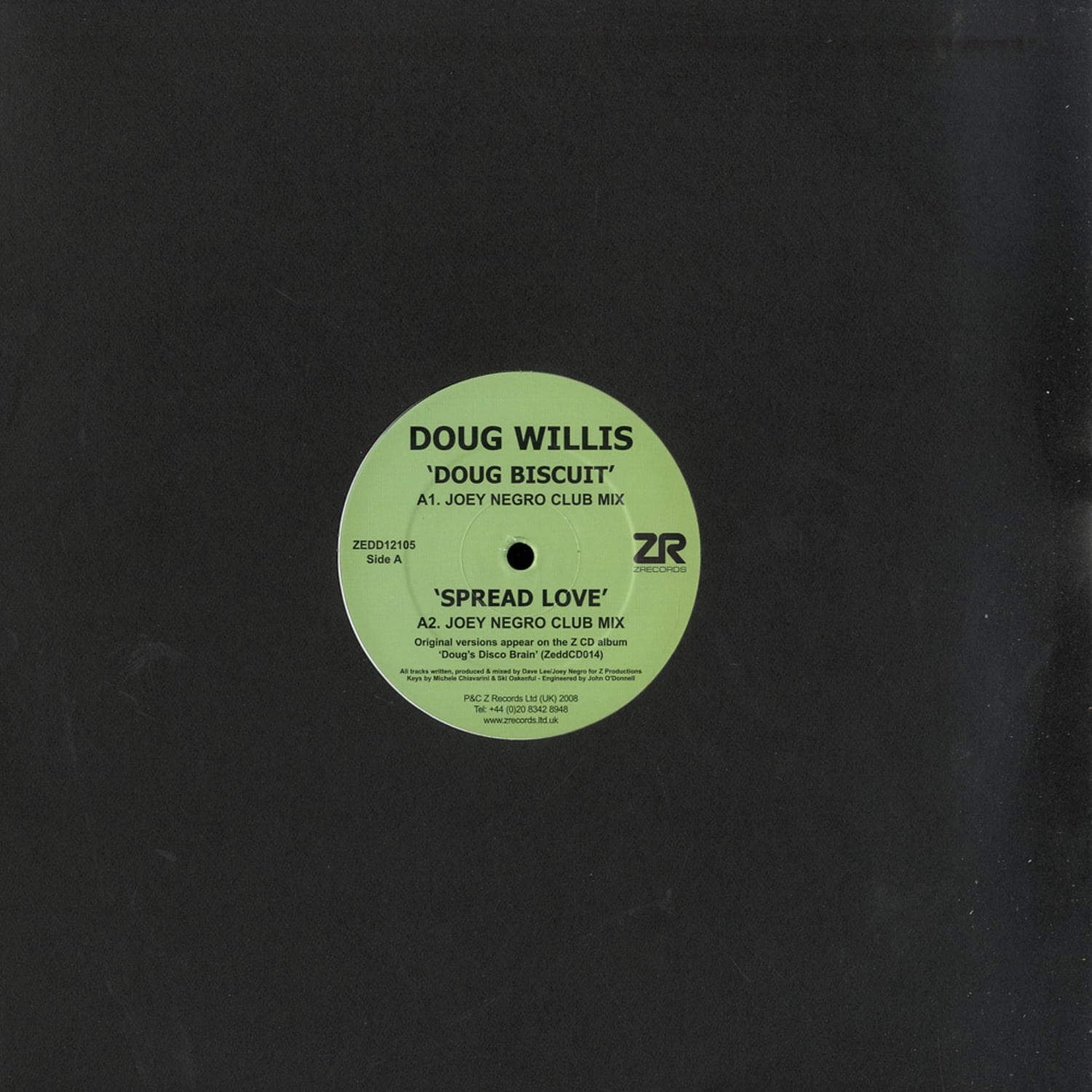 Doug Willis feat Zeke Manyika - DOUG BISCUIT / SPRED LOVE / DOUGSWANA