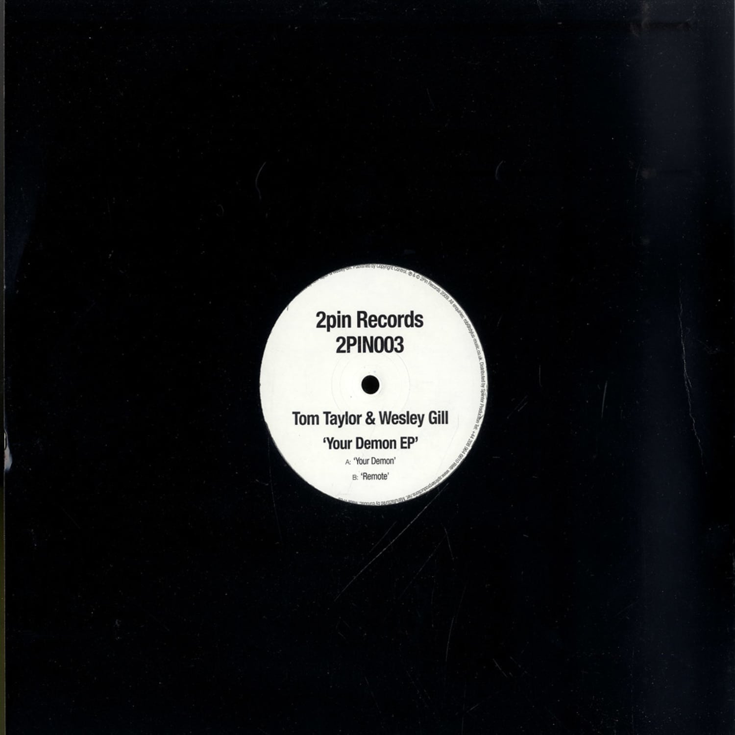 Tom Taylor & Wesley Gill - YOUR DEMON EP
