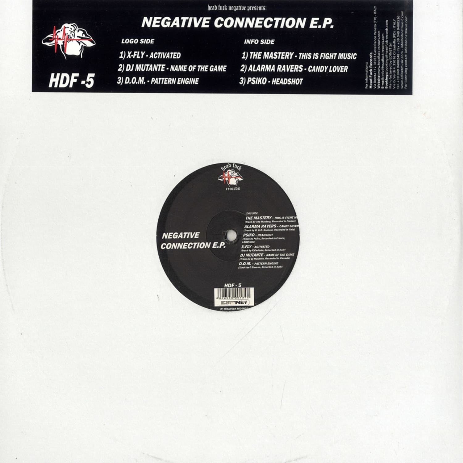 Various Artists - NEGATIVE CONNECTIONS EP