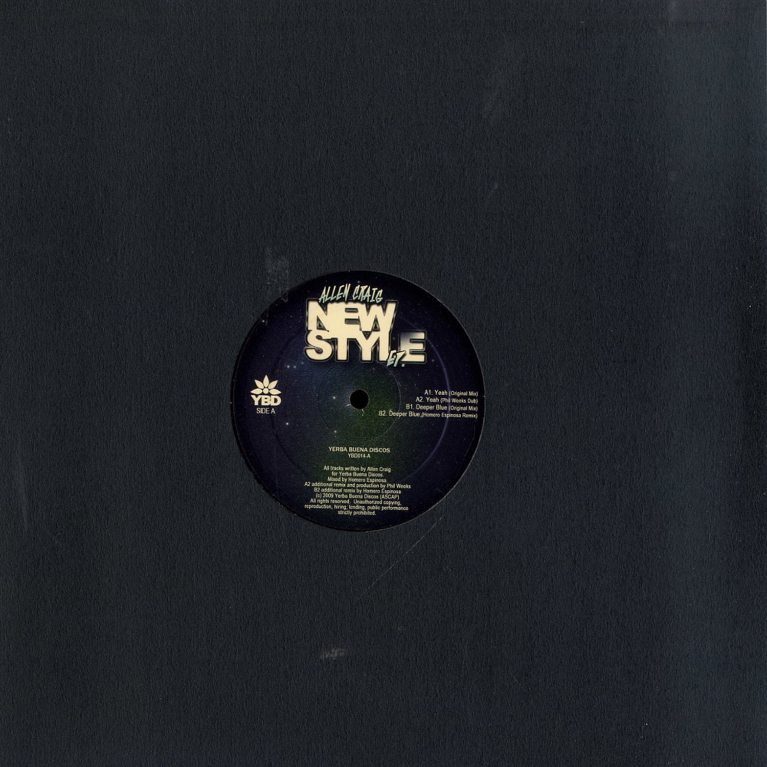 Allen Craig - NEW STYLE EP