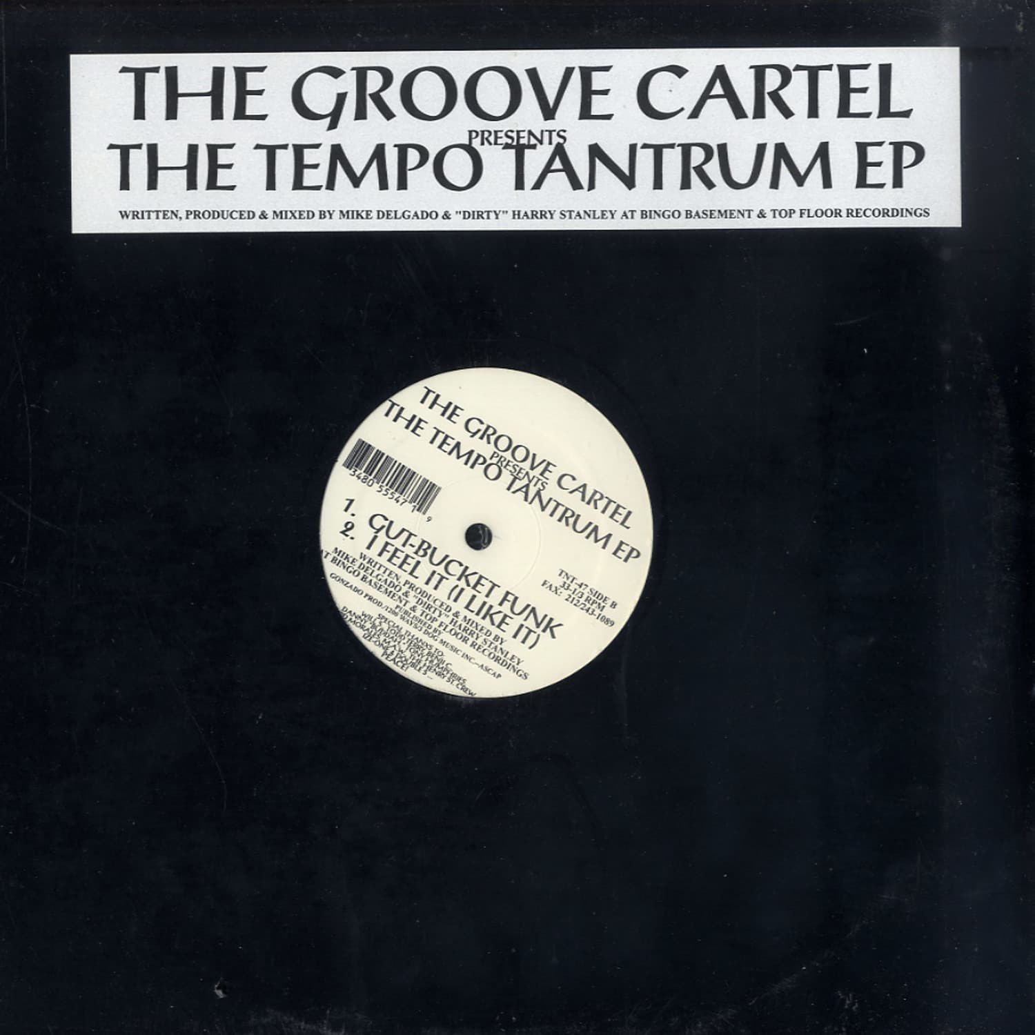 The Groove Cartel  - THE TEMPO TANTRUM EP