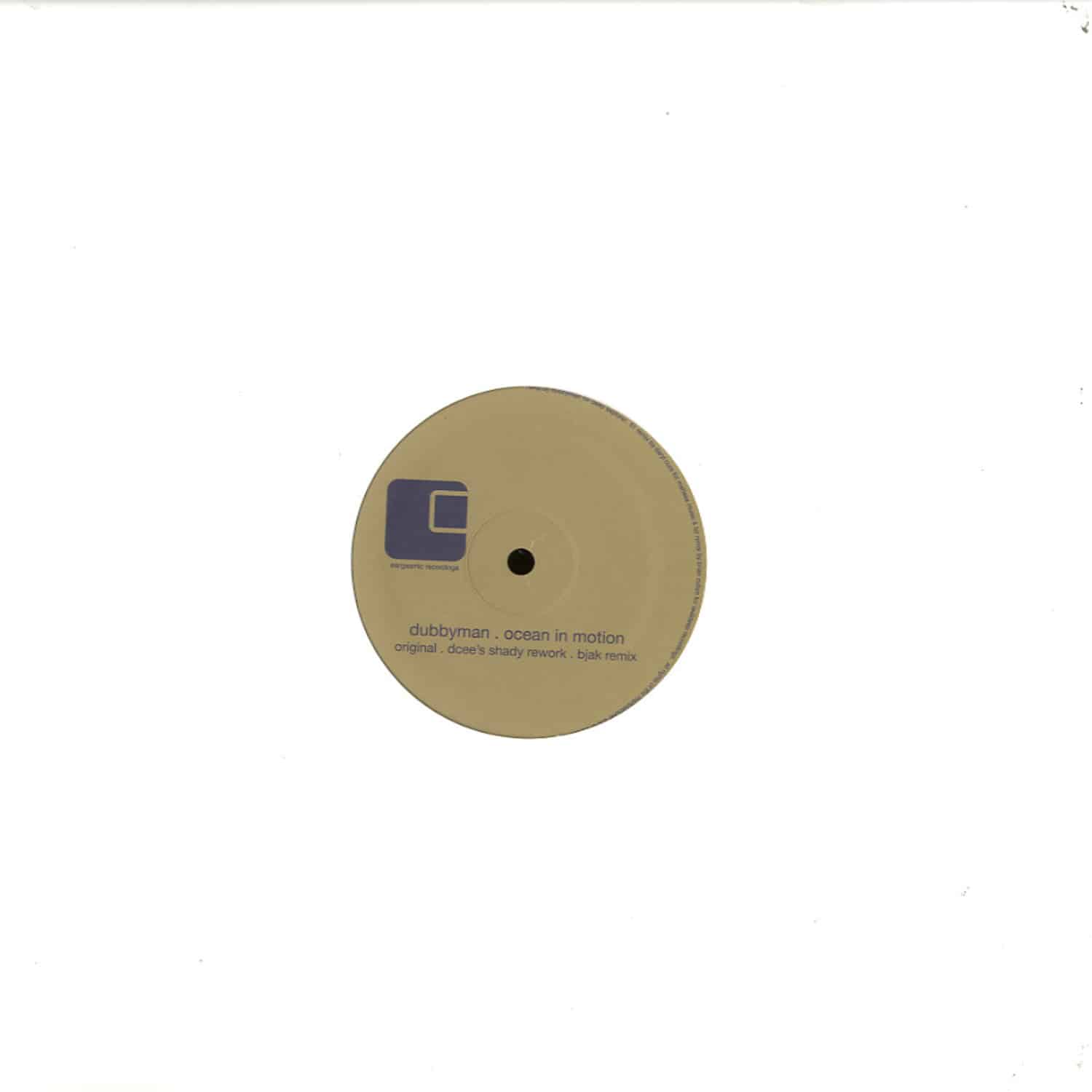 Dubbyman - OCEAN IN MOTION