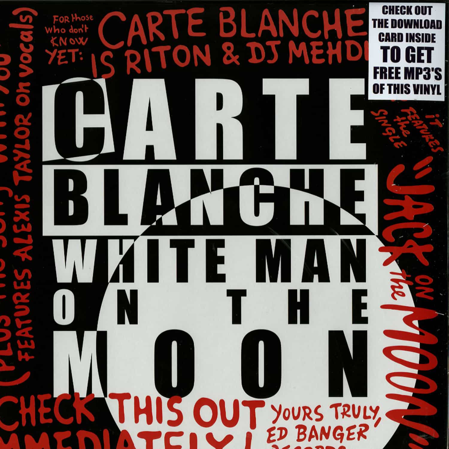 Carte Blanche  - WHITE MAN ON THE MOON