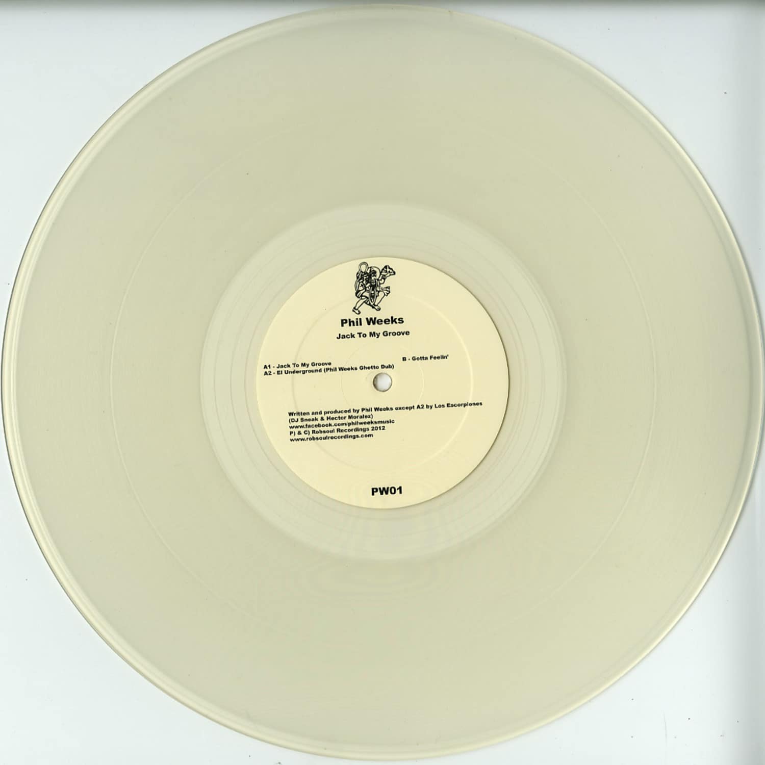 Phil Weeks - SPECIAL EP LIMITED EDITION CLEAR VINYL