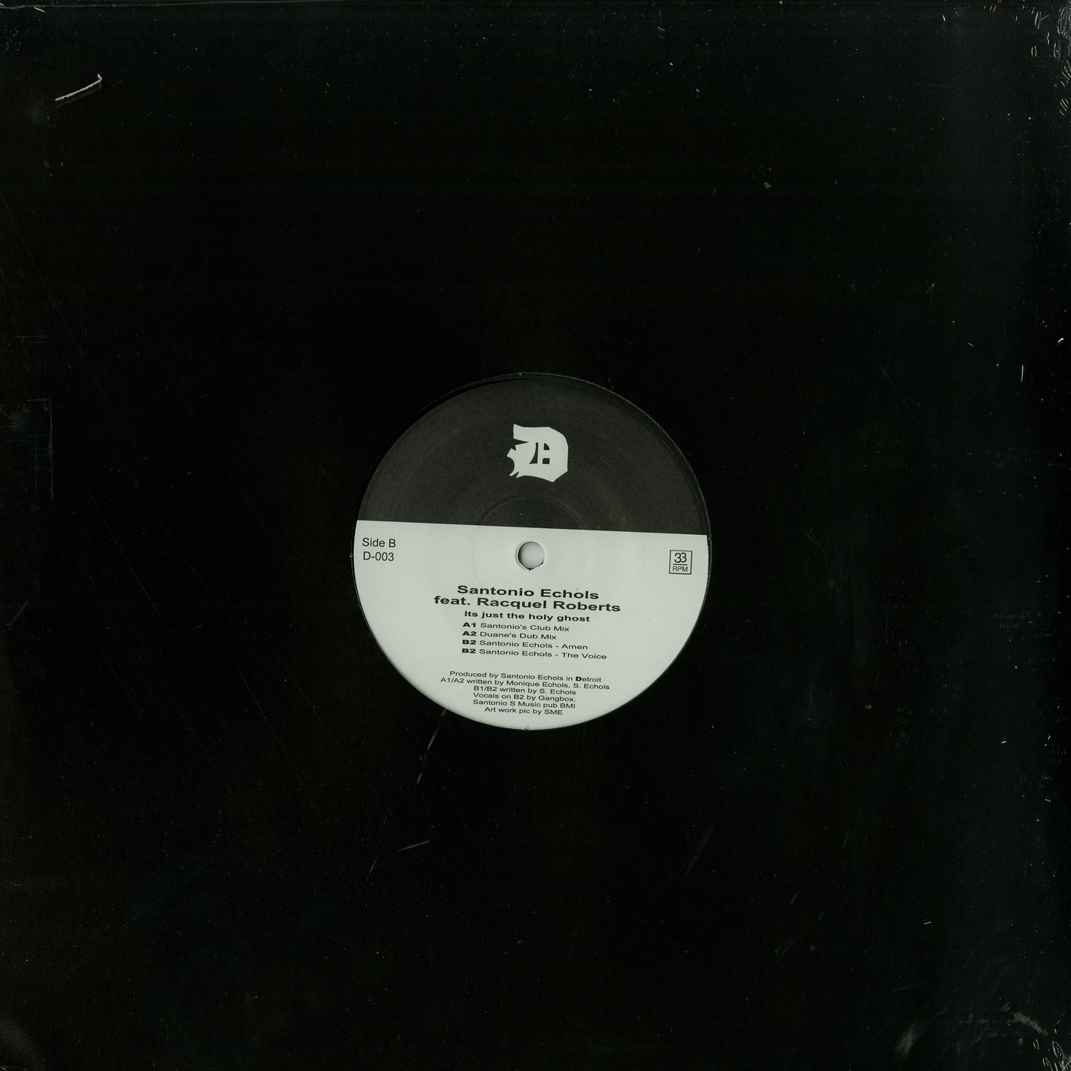 Santonio Echols feat. Racquel Roberts - ITS JUST THE HOLY GHOST 