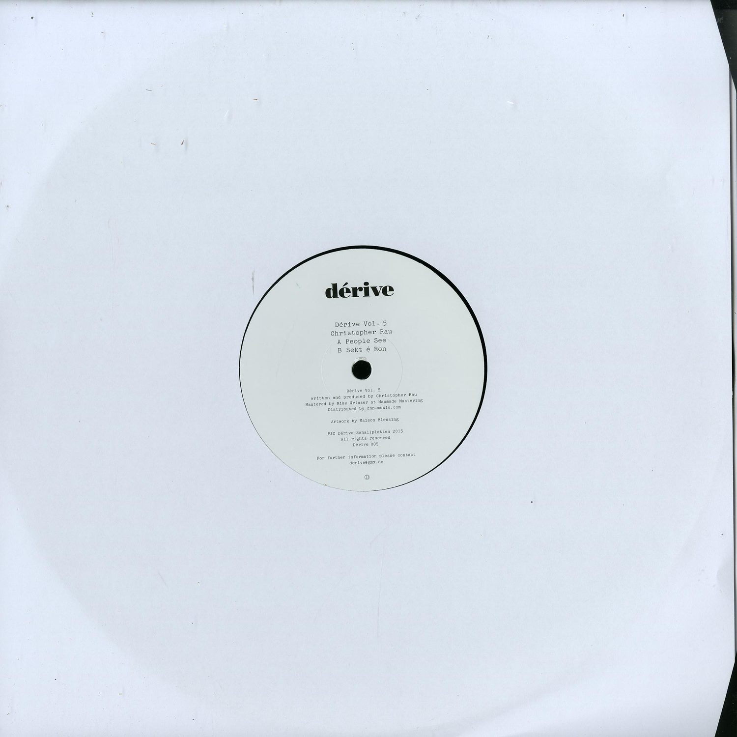 Christopher Rau - DERIVE VOL. 5