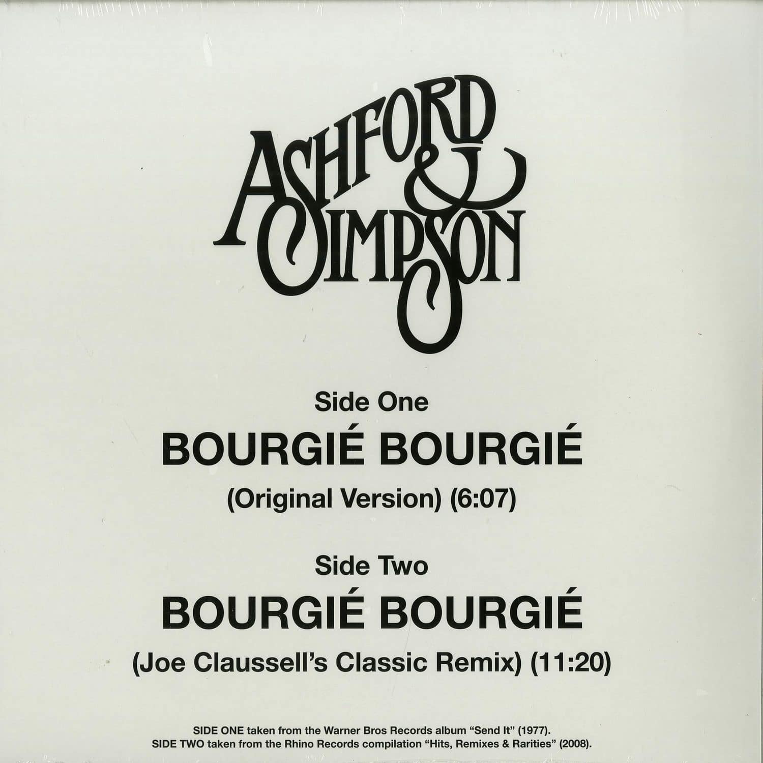 Ashford & Simpson - BOURGIE BOURGIE 