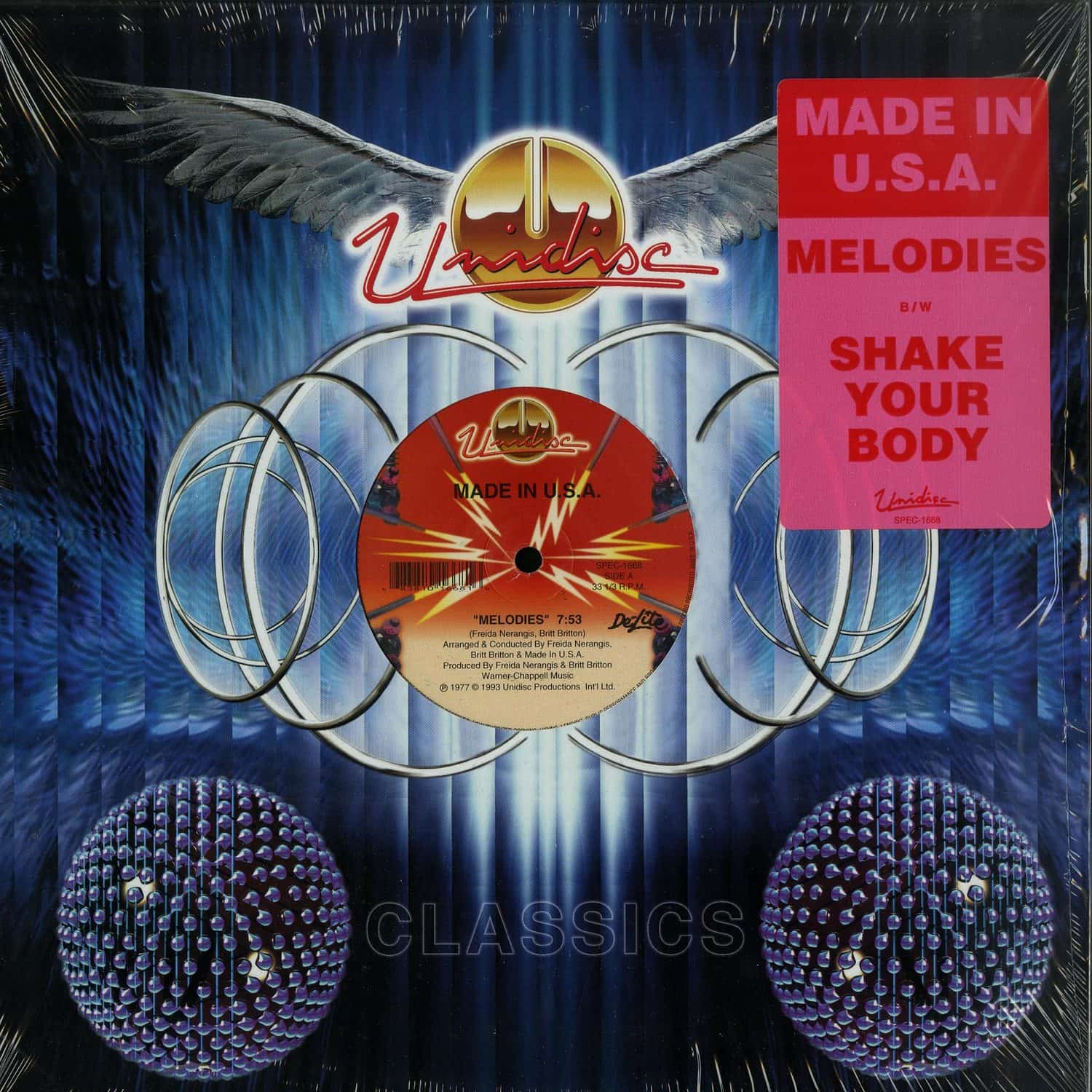 Made In U.S.A. - MELODIES / SHAKE YOUR BODY