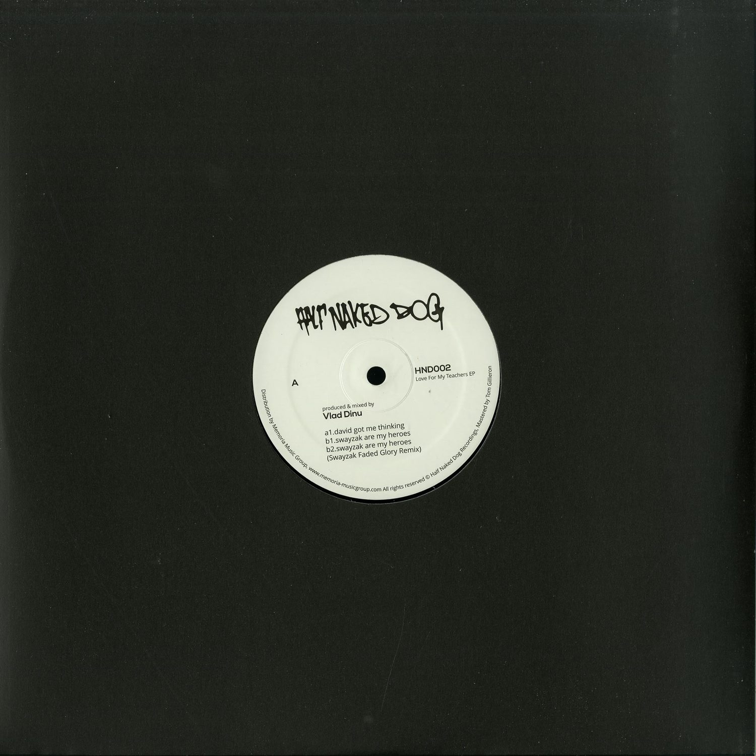 Vlad Dinu - LOVE FOR MY TEACHERS EP 