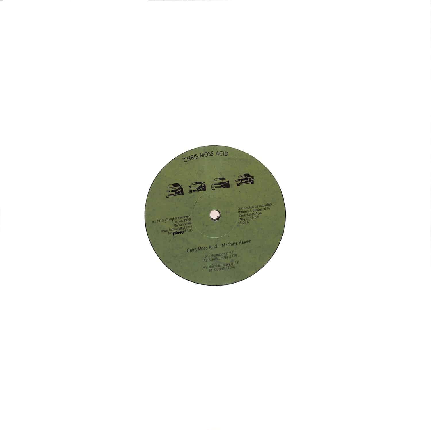 Chris Moss Acid - MACHINE HEAVY