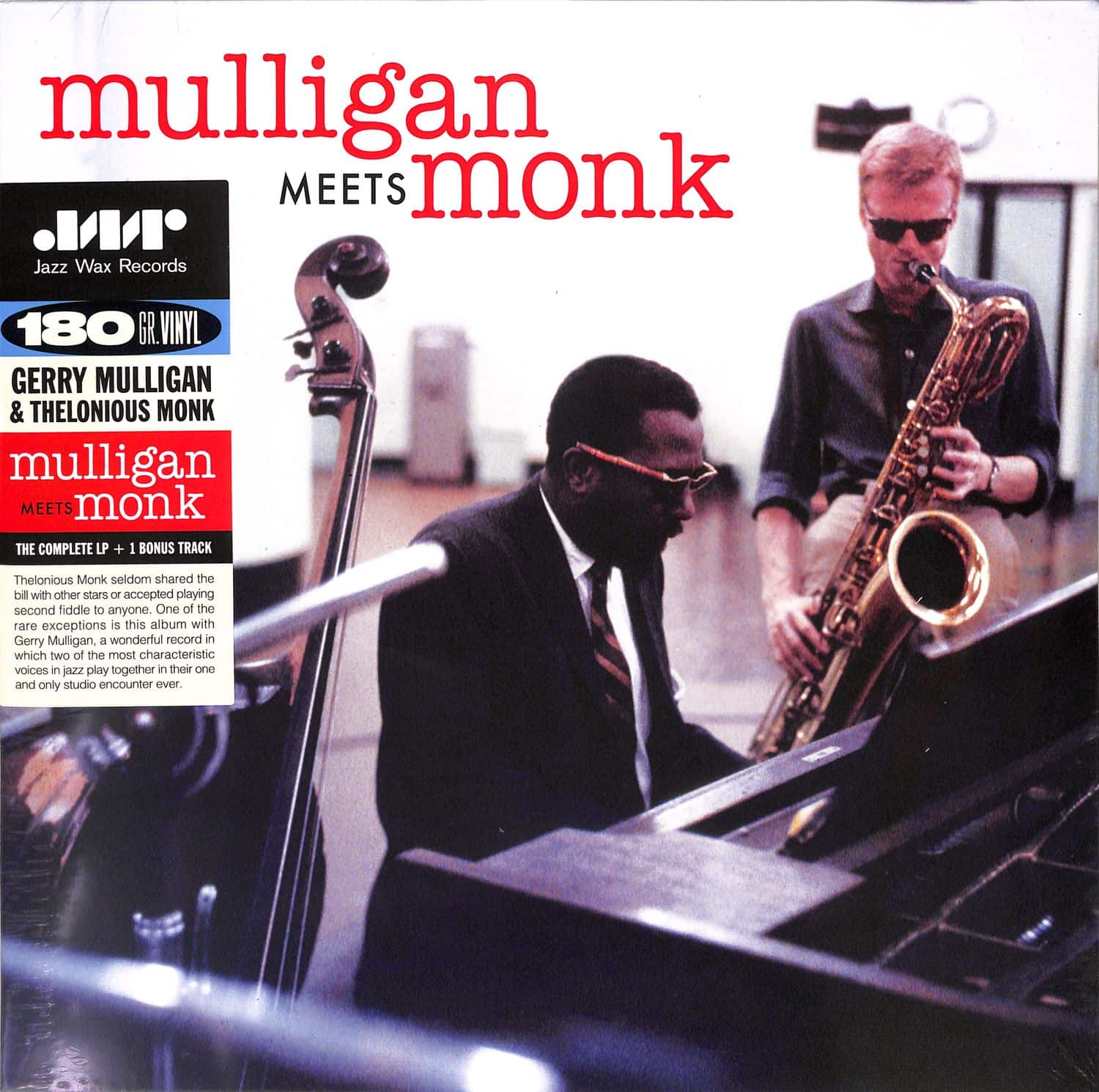 Gerry Mulligan & Thelonious Monk - MULLIGAN MEETS MONK 
