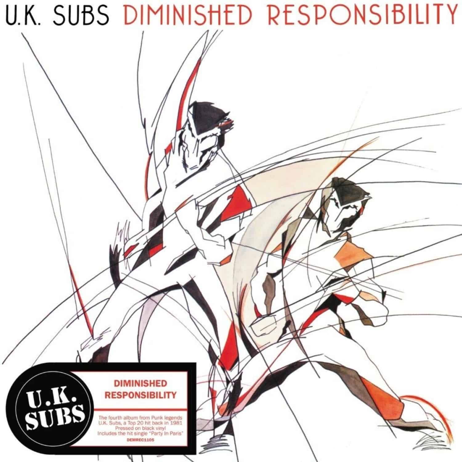 UK Subs - DIMINISHED RESPONSIBILITY 