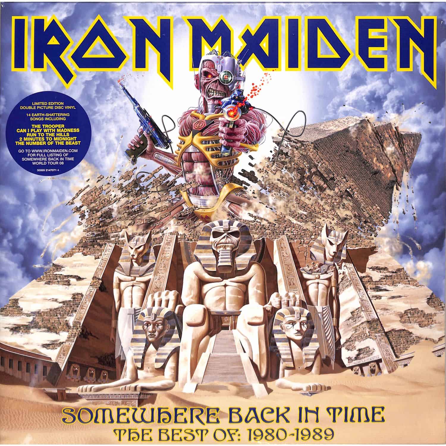 Iron Maiden - SOMEWHERE BACK IN TIME-THE BEST OF 1980-1989 