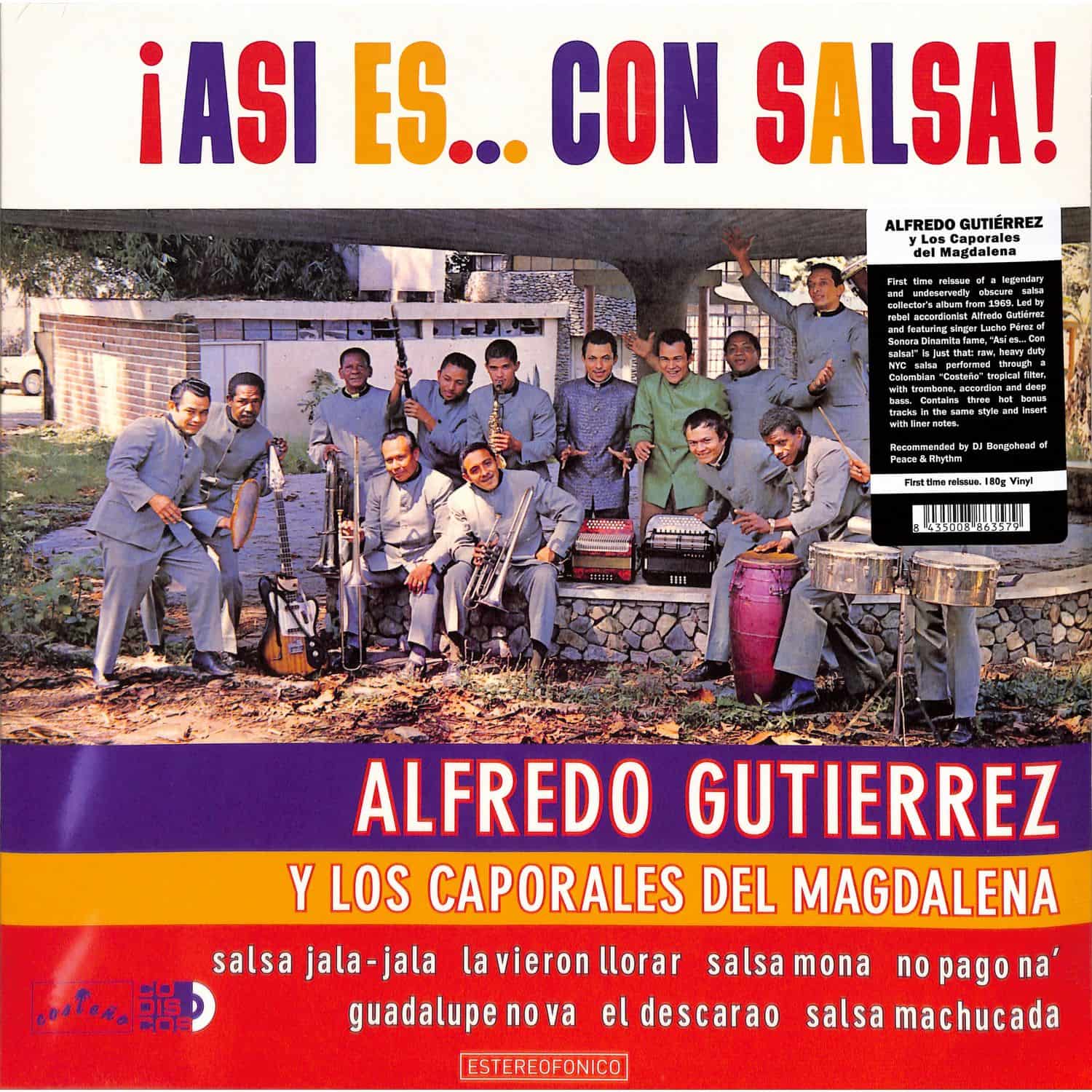 Alfredo Gutierrez Y Los Caporales Del Magdalena - ASI ES...CON SALSA! 