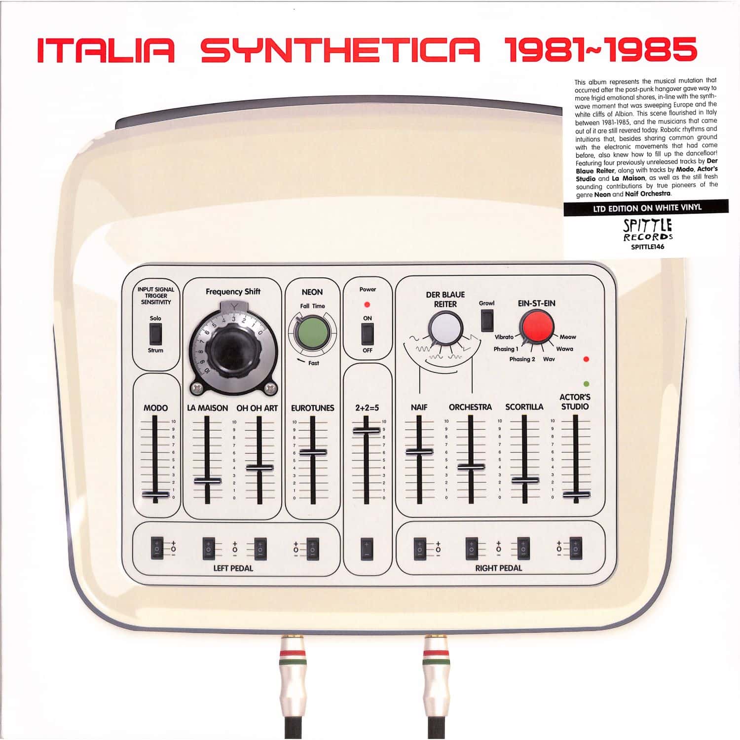 Various Artists - ITALIA SYNTHETICA 1981-1985 