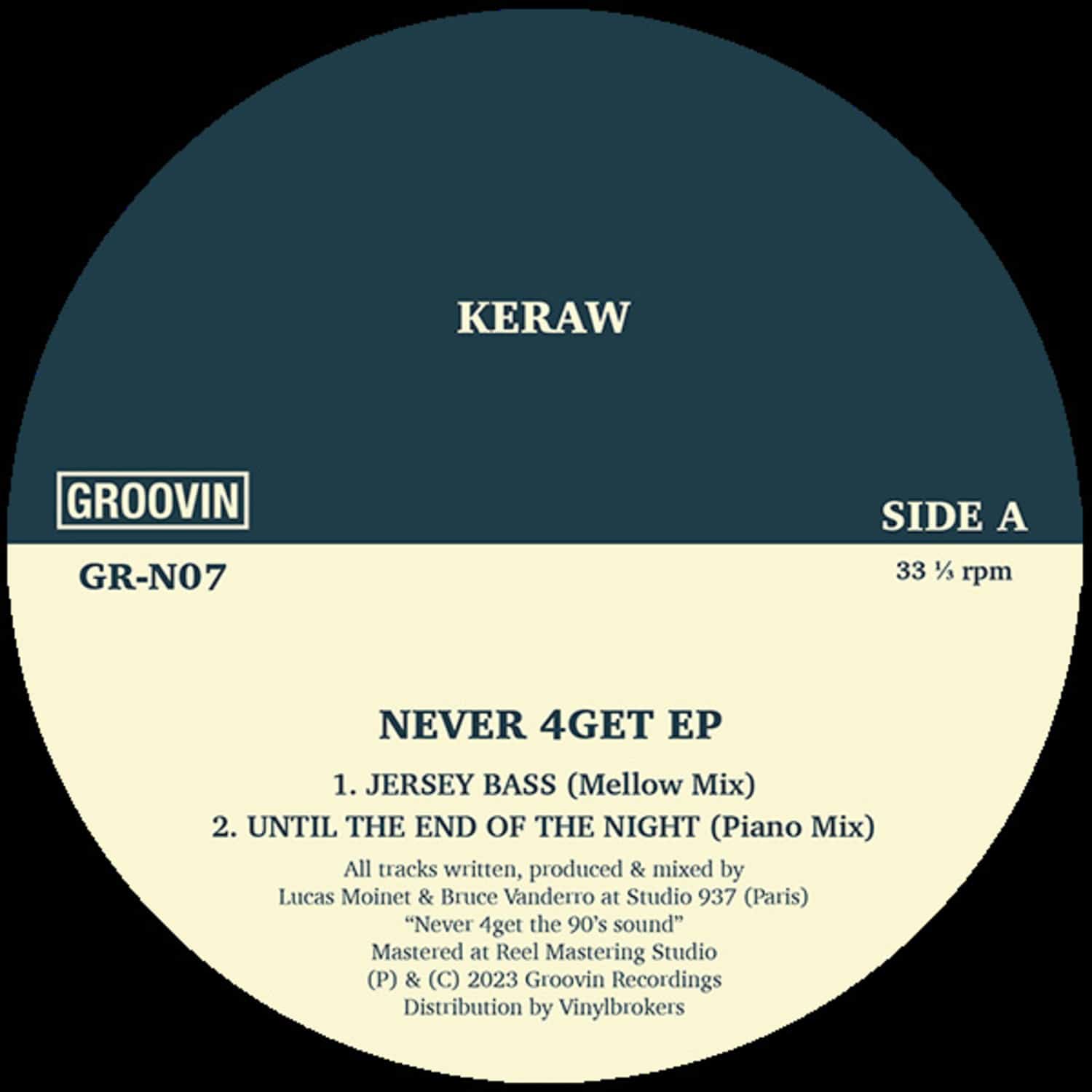 Keraw - NEVER 4GET EP