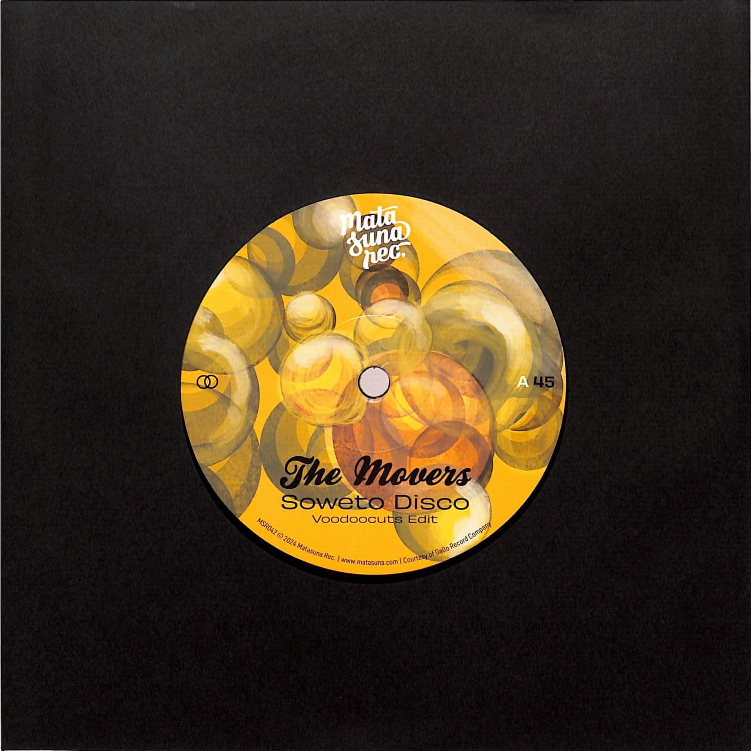 The Movers - SOWETO DISCO / SHANANA 