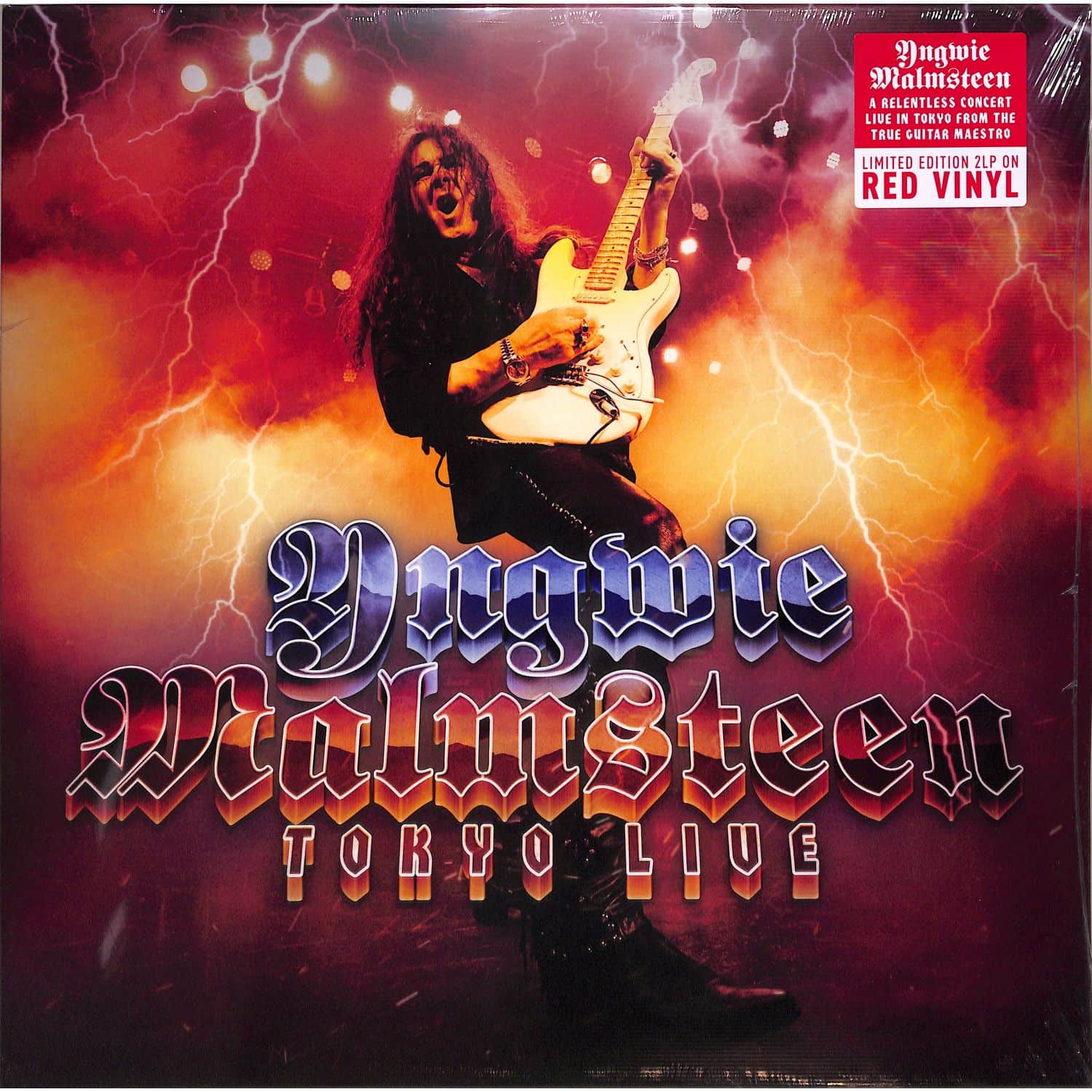 Yngwie Malmsteen - TOKYO LIVE - RED TRANSPARENT VINYL 