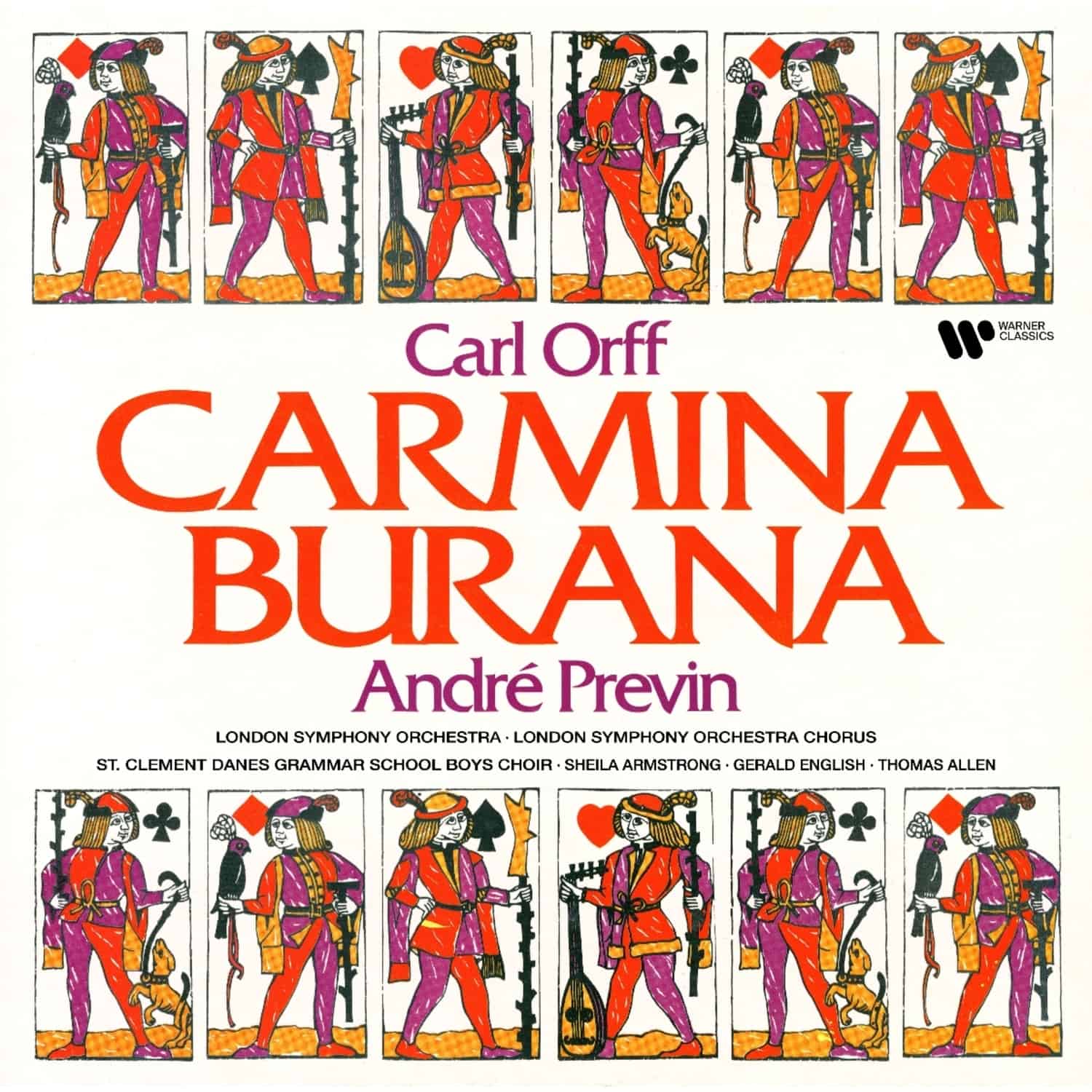 S. Armstrong / T. Allen / G. English / A. Previn / LSO - CARMINA BURANA 