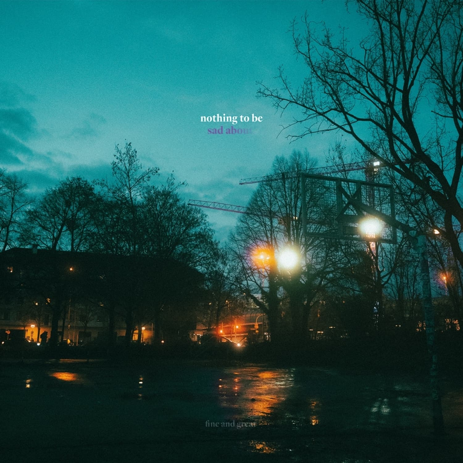 Fine and Great - NOTHING TO BE SAD ABOUT 