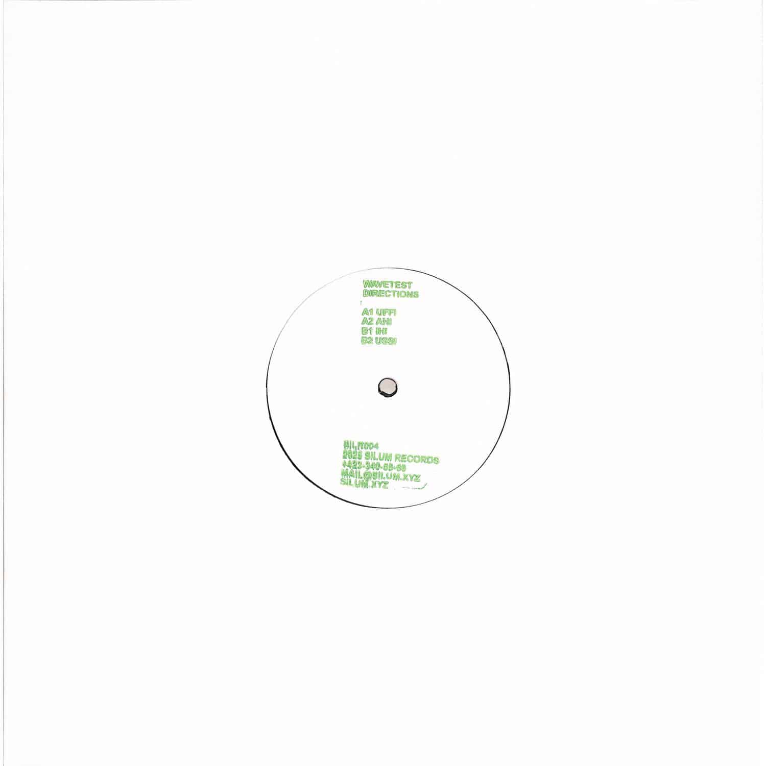 Wavetest - DIRECTIONS EP