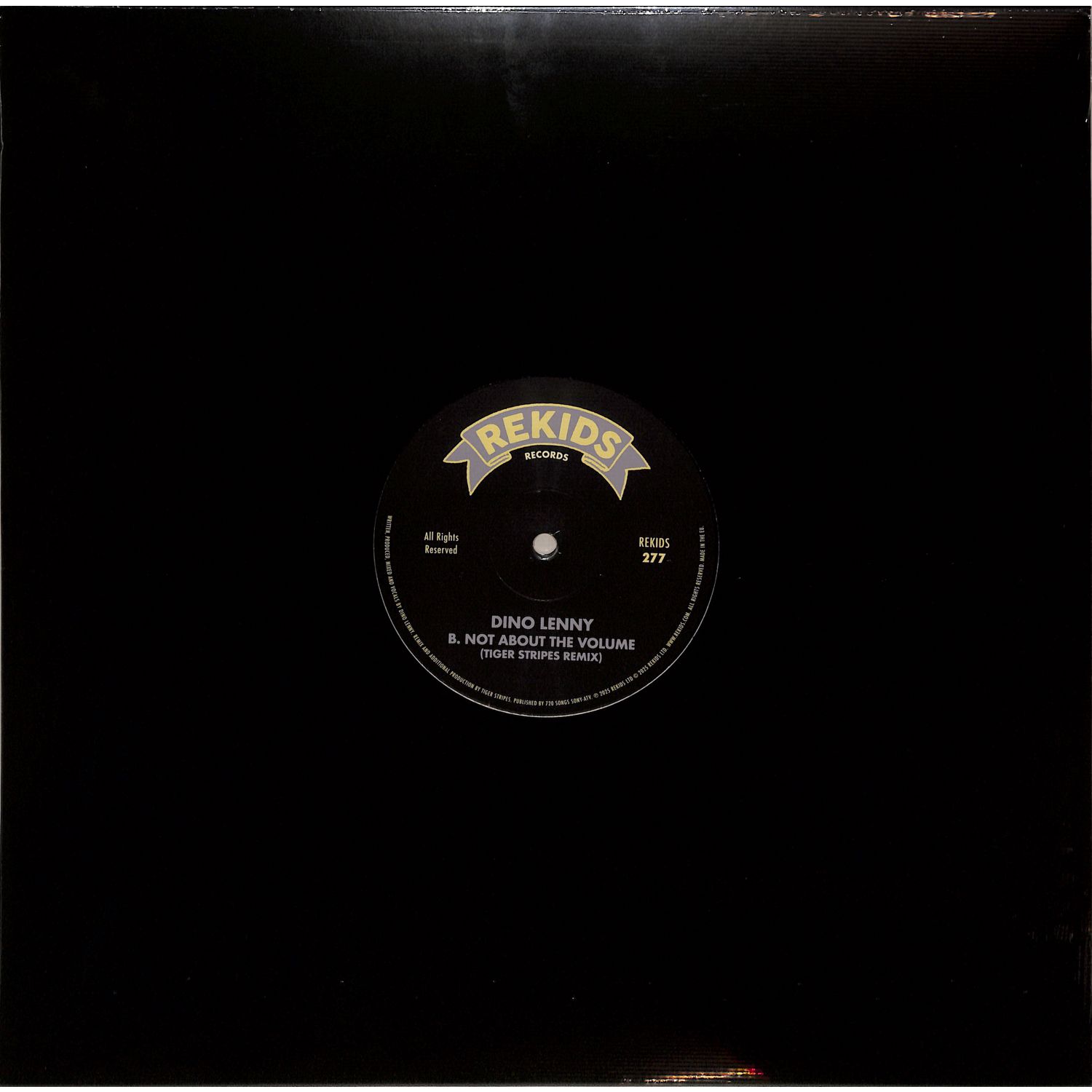 Dino Lenny - NOT ABOUT THE VOLUME