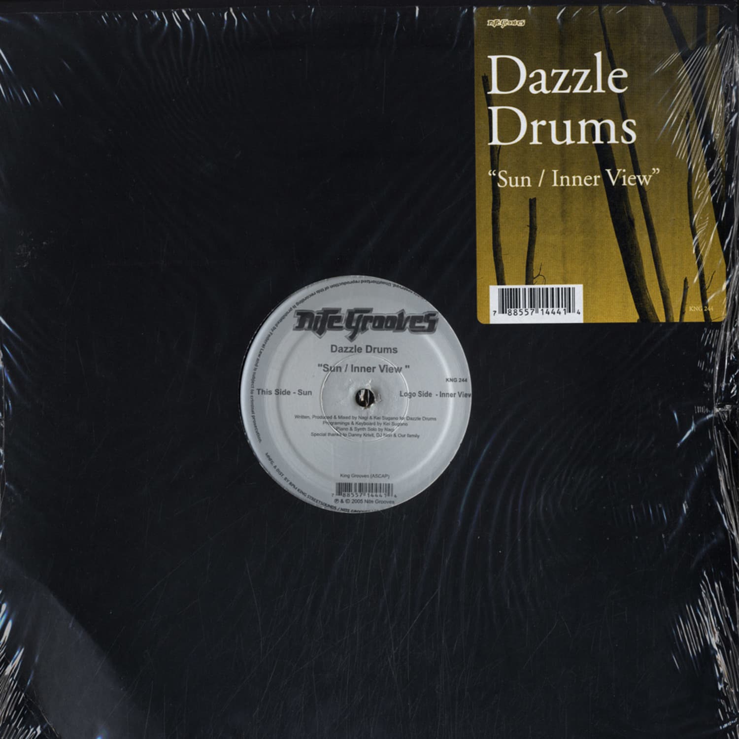 Dazzle Drums - SUN / INNER VIEW