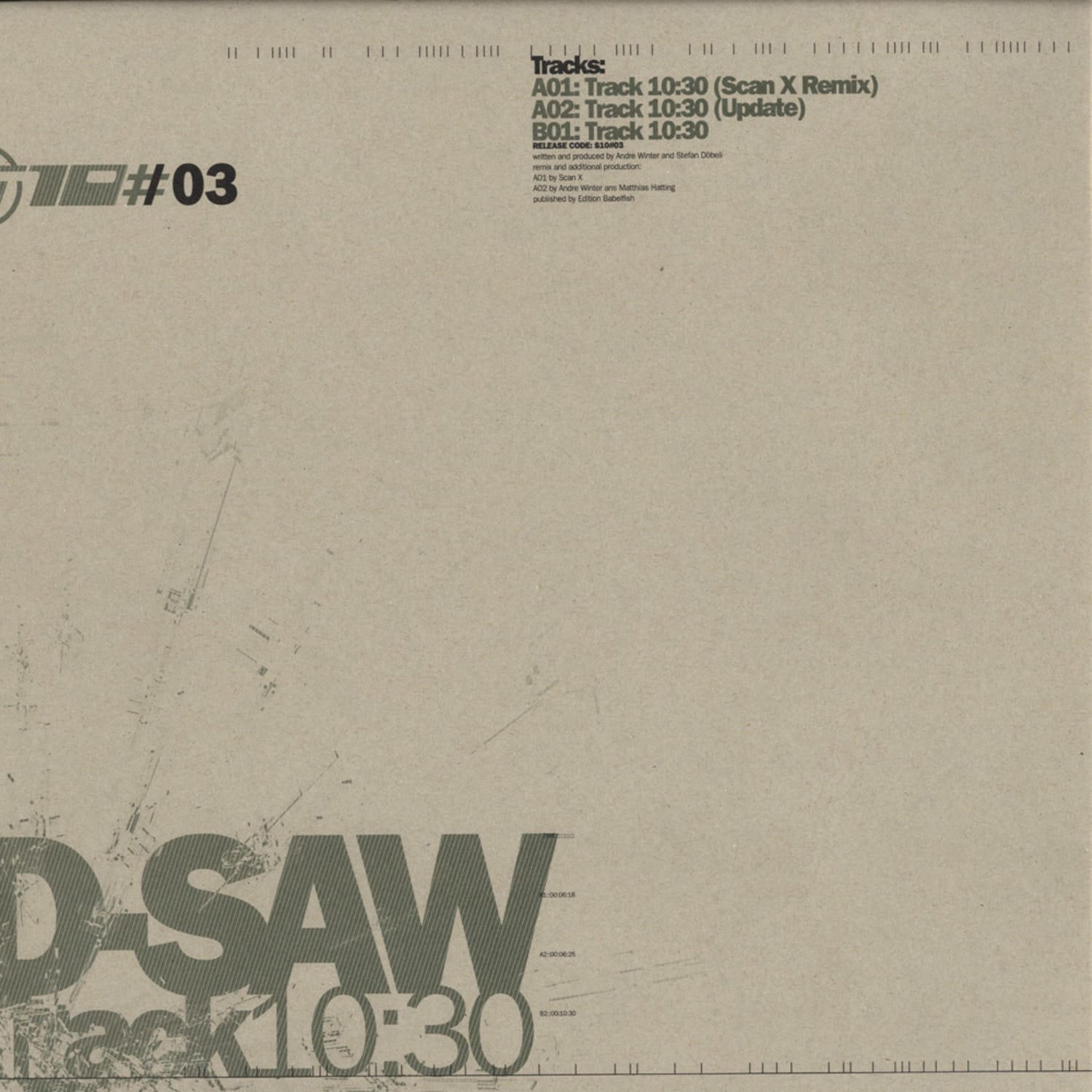 D-Saw - TRACK 10:30