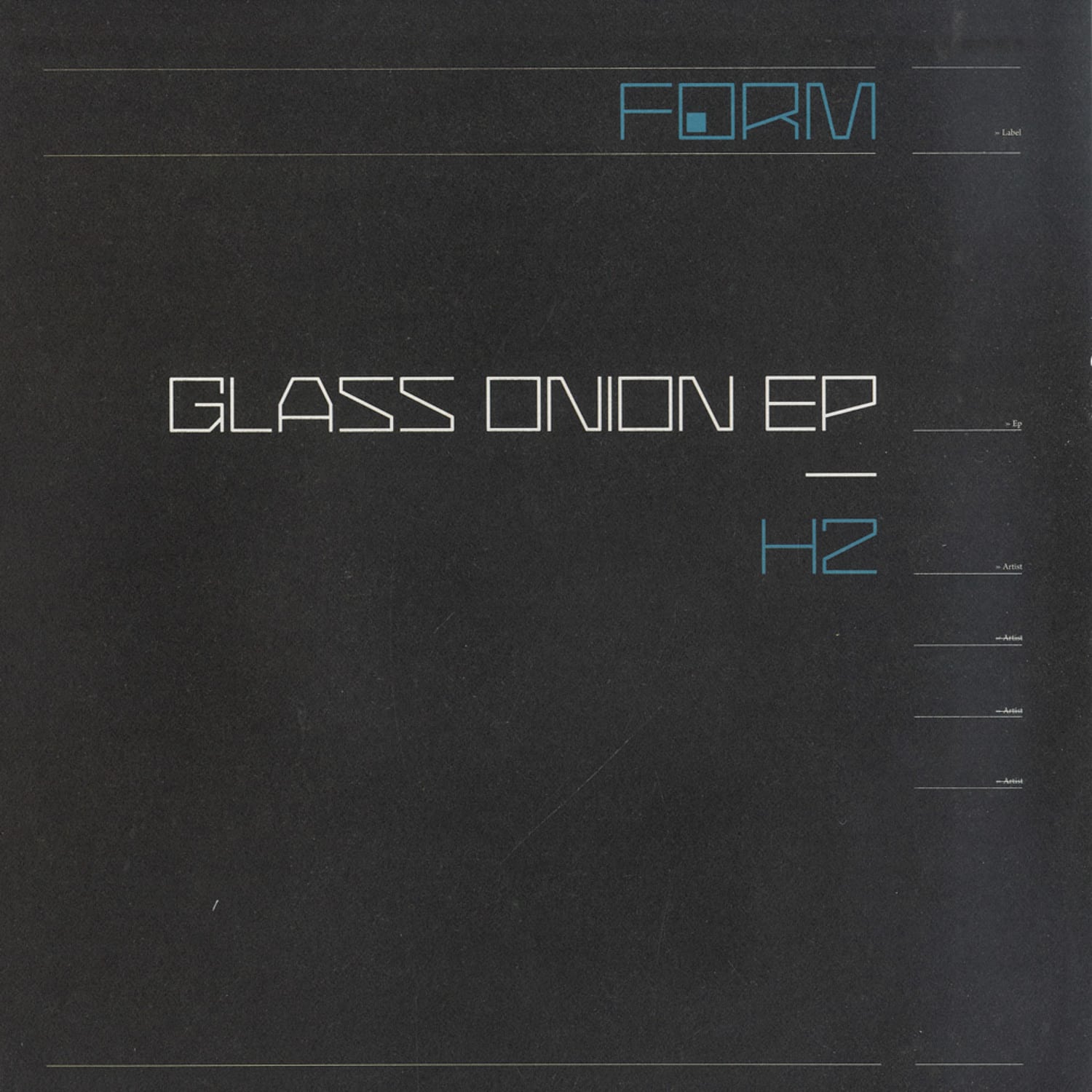 H2 - GLASS ONION EP