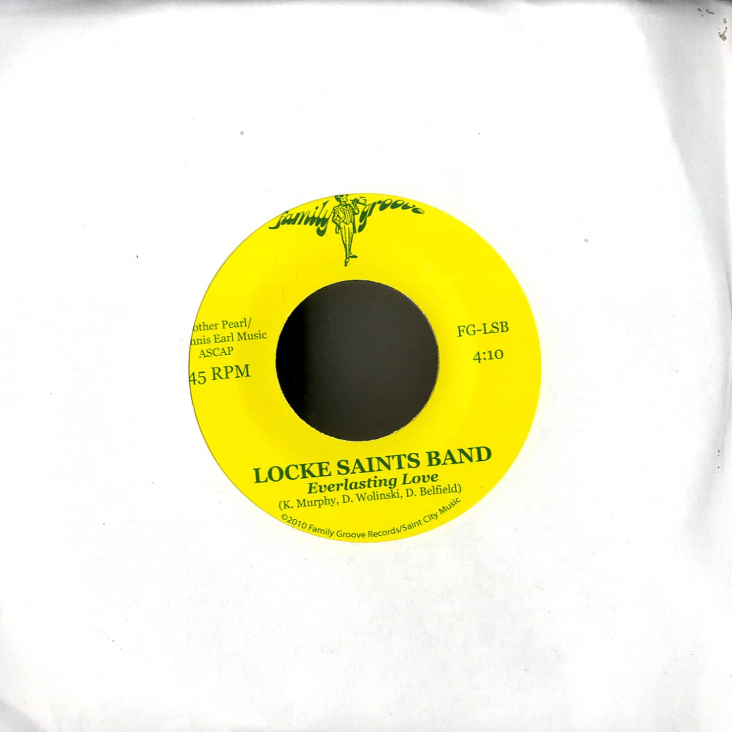 Locke Saints Band - EVERLASTING LOVE / LETS BALL AWHILE 