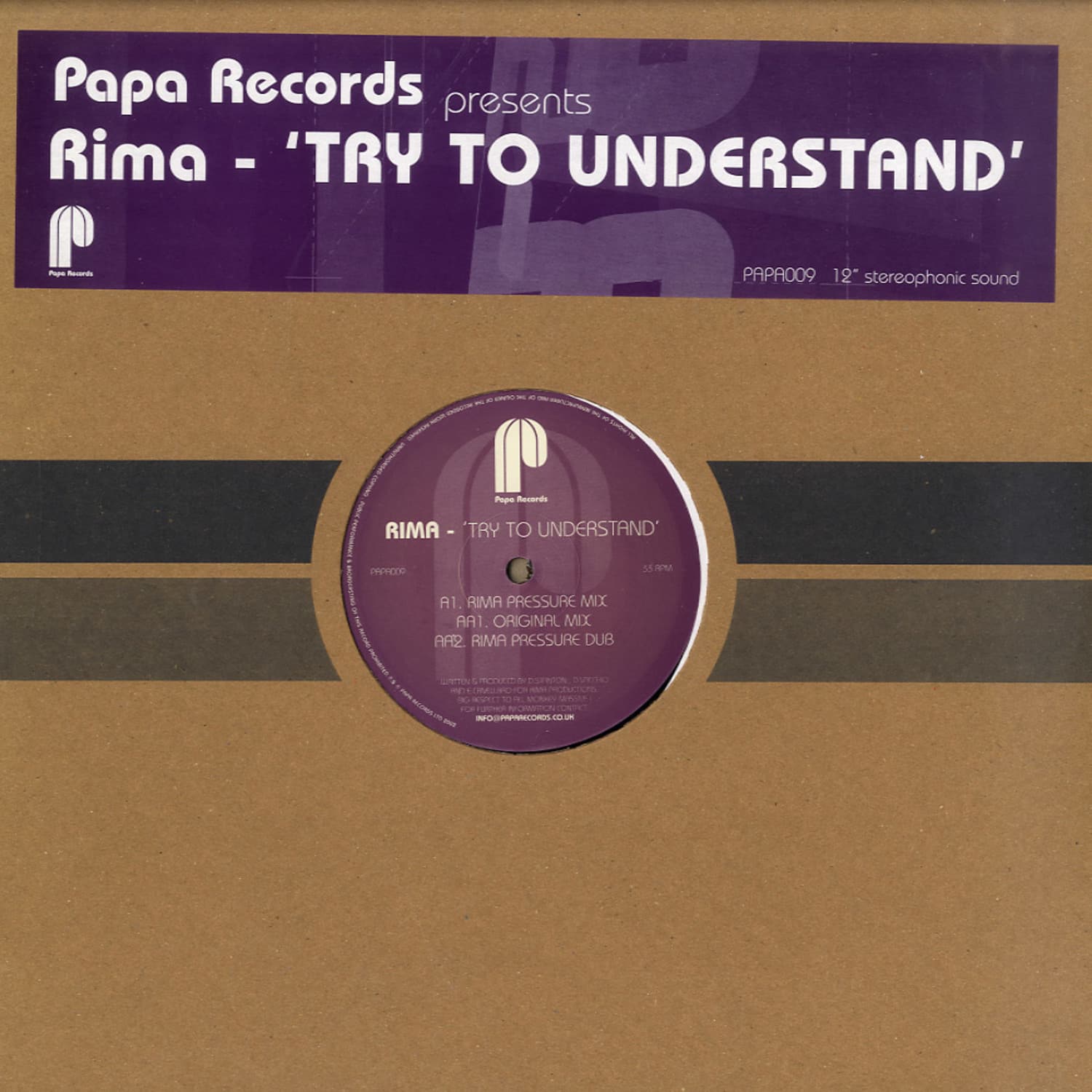 Rima - TRY TO UNDERSTAND