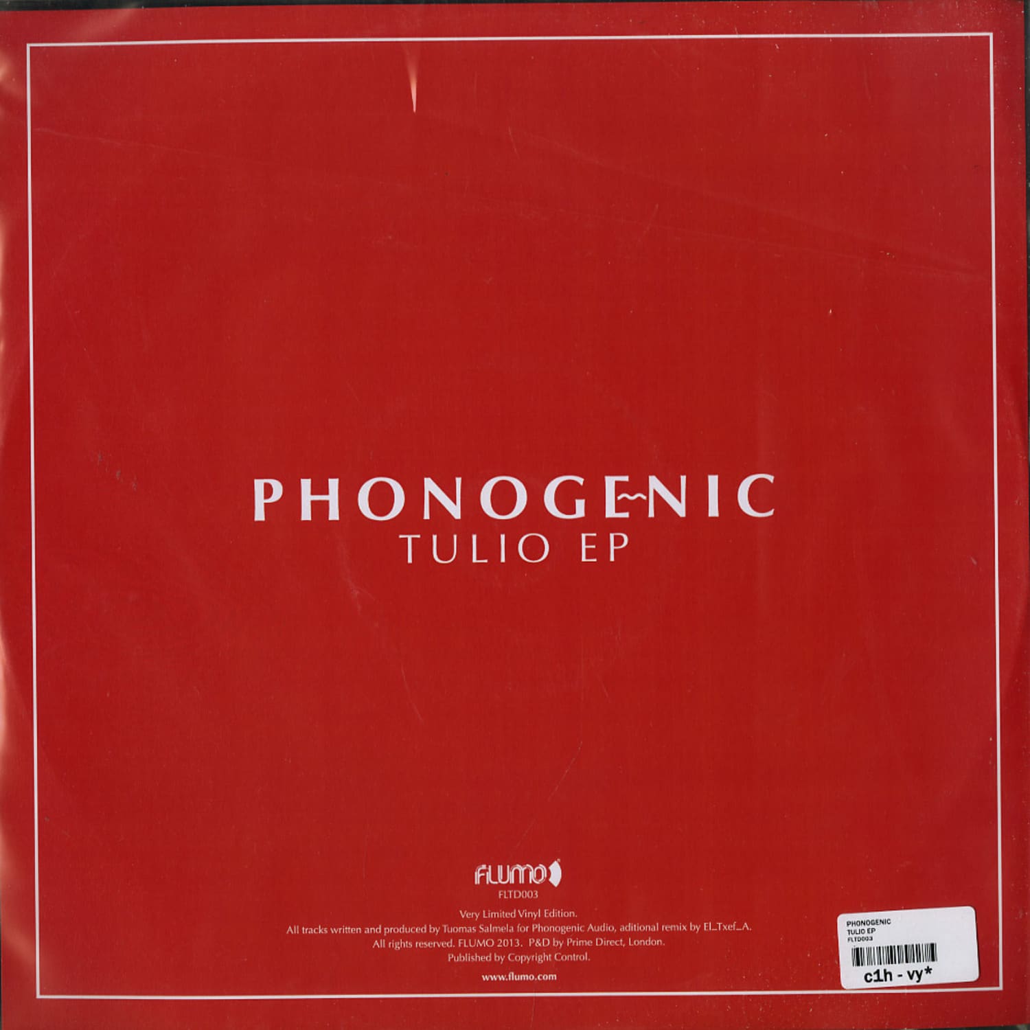 Phonogenic - TULIO EP 