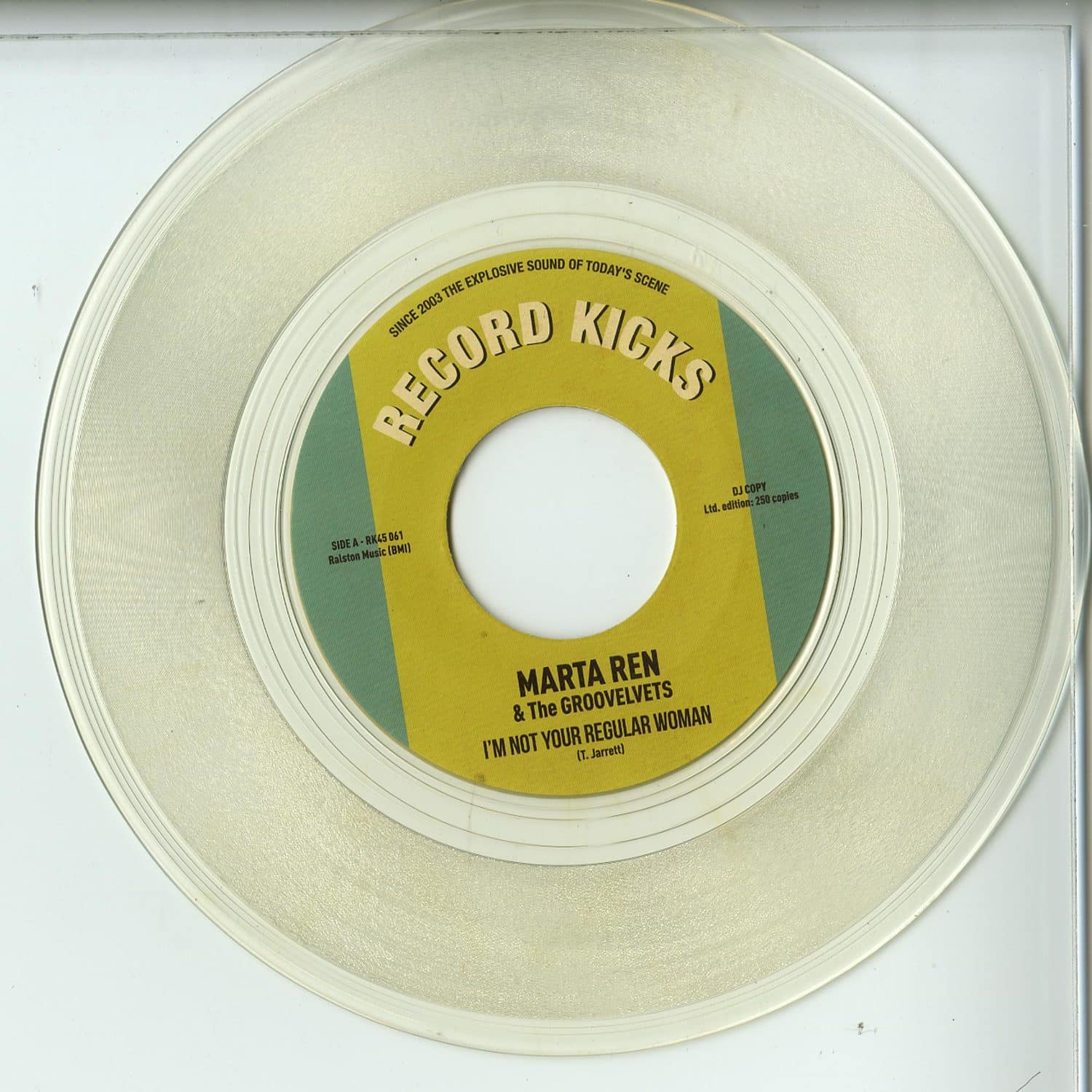 Marta Ren & The Groovelvets - IM NOT YOUR REGULAR WOMAN / BE MA FELA 