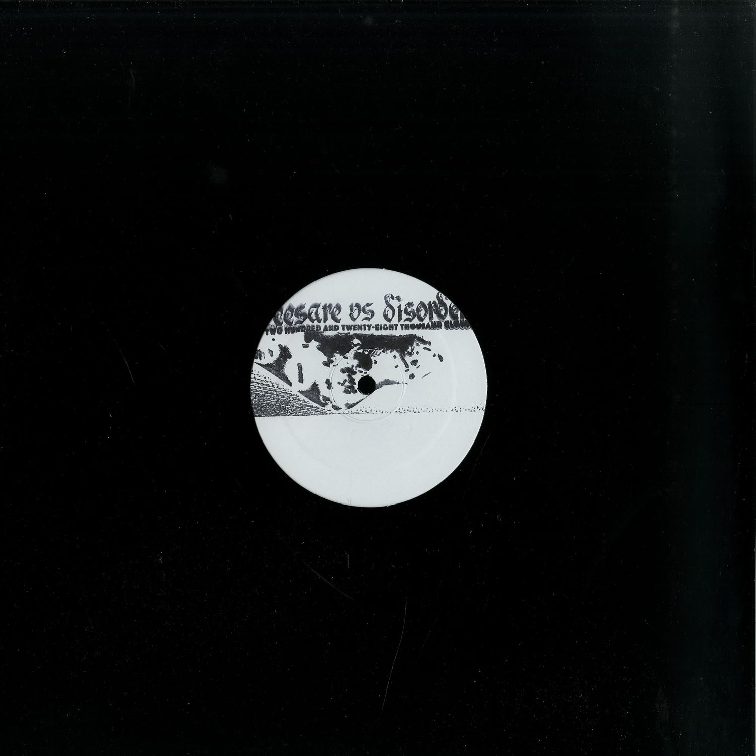 Cesare vs Disorder - TWENTY EIGHT THOUSAND CLOUDS E.P