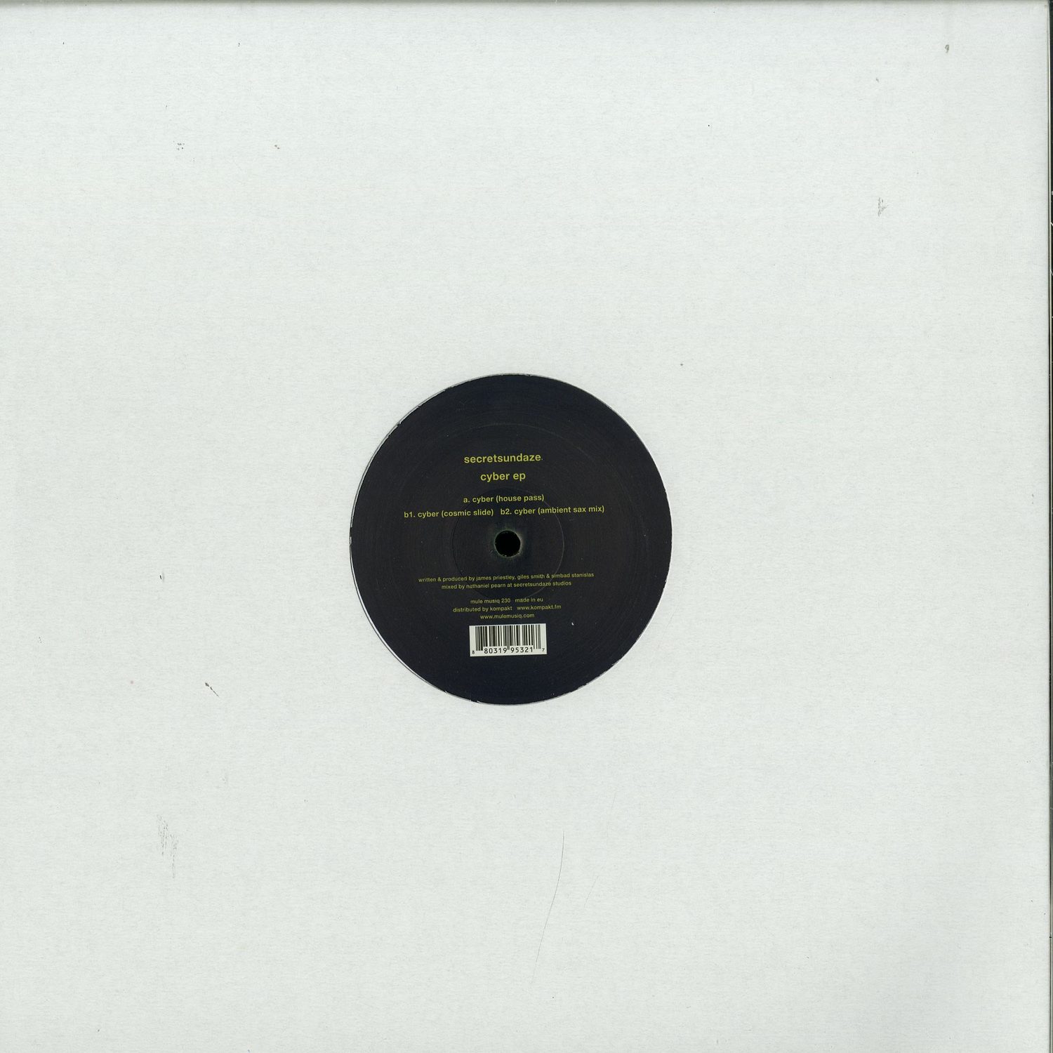 Secretsundaze - CYBER EP