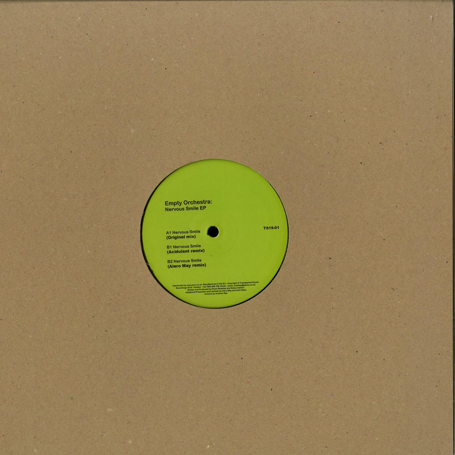 Empty Orchestra - NERVOUSE SMILE EP 