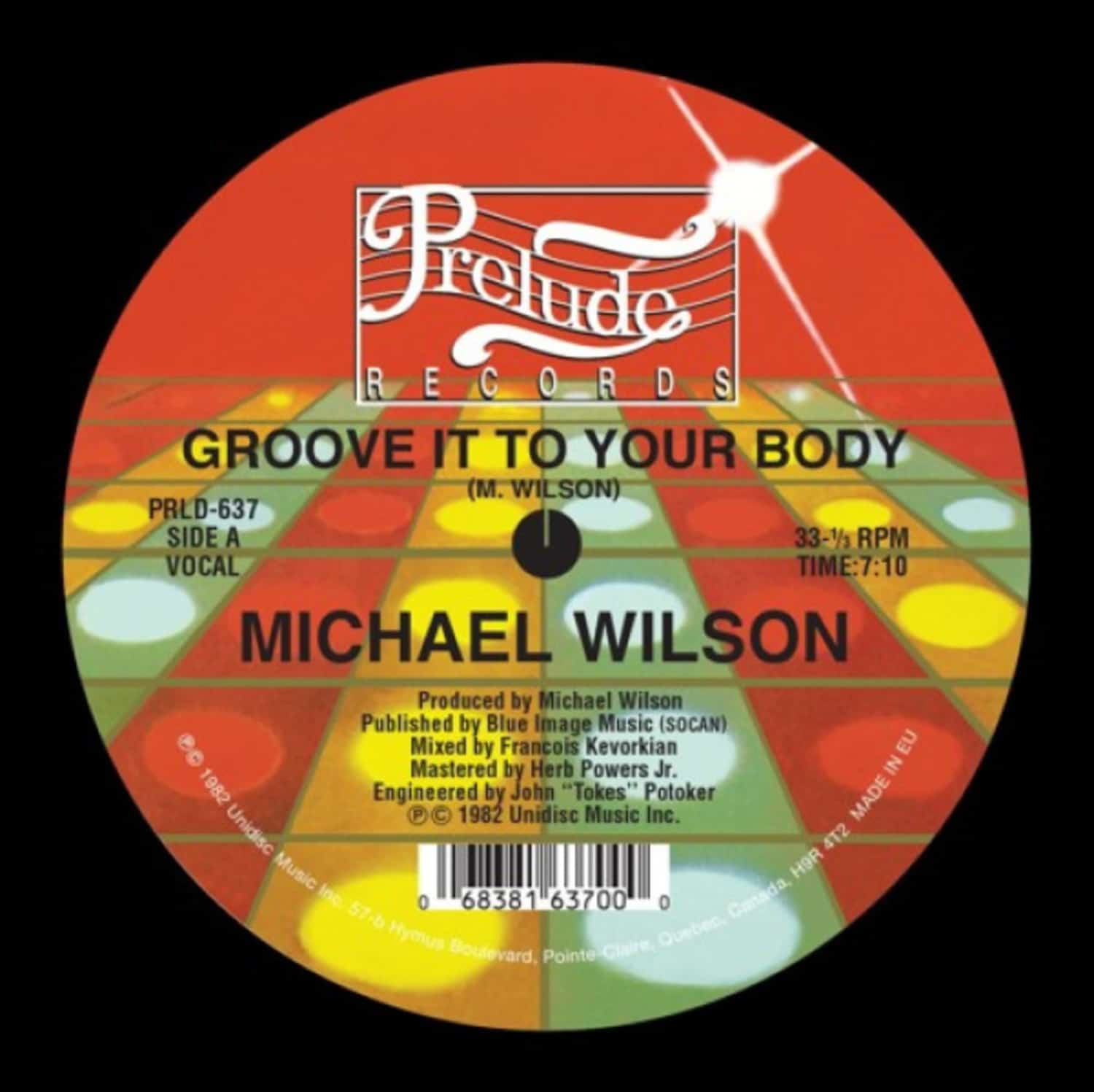 Michael Wilson - GROOVE IT TO YOUR BODY