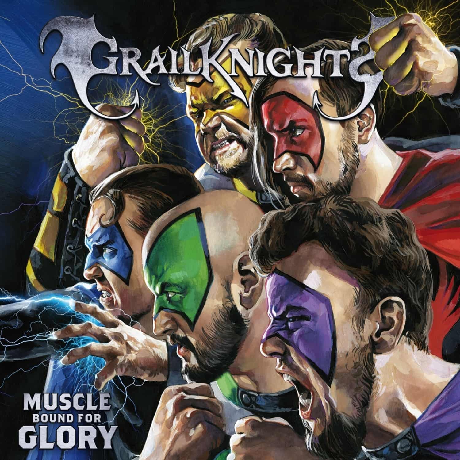 Grailknights - MUSCLE BOUND FOR GLORY 