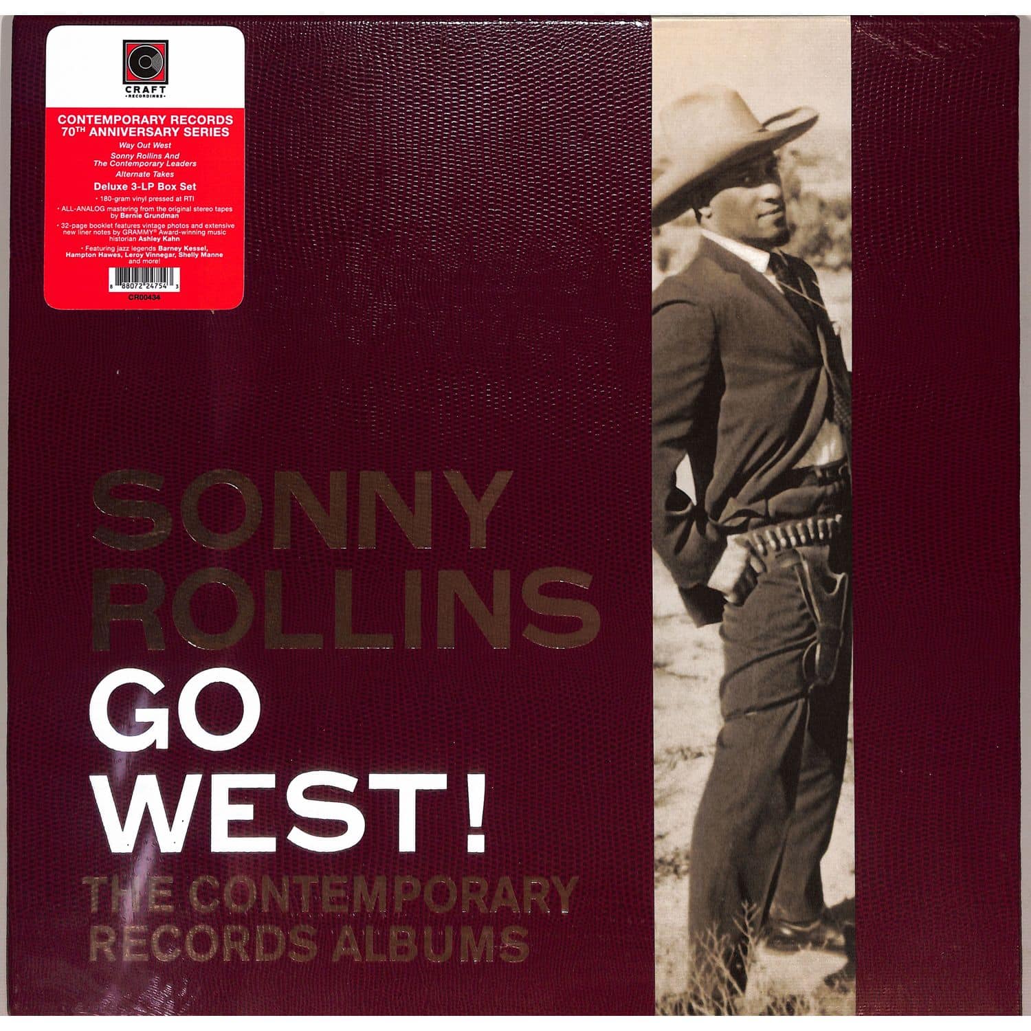 Sonny Rollins - GO WEST!: THE CONTEMPORARY RECORDS ALBUMS 