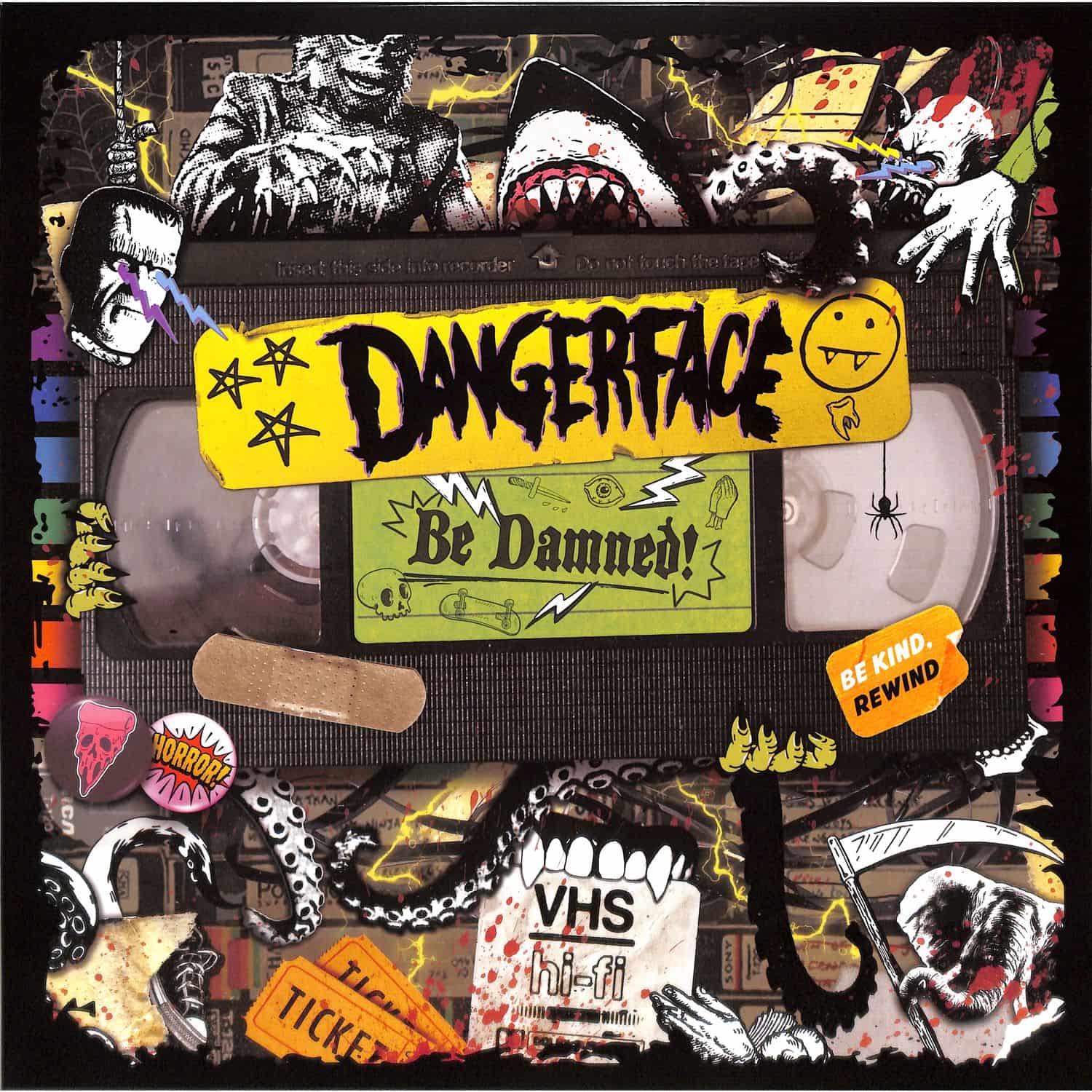 Dangerface - BE DAMNED! 
