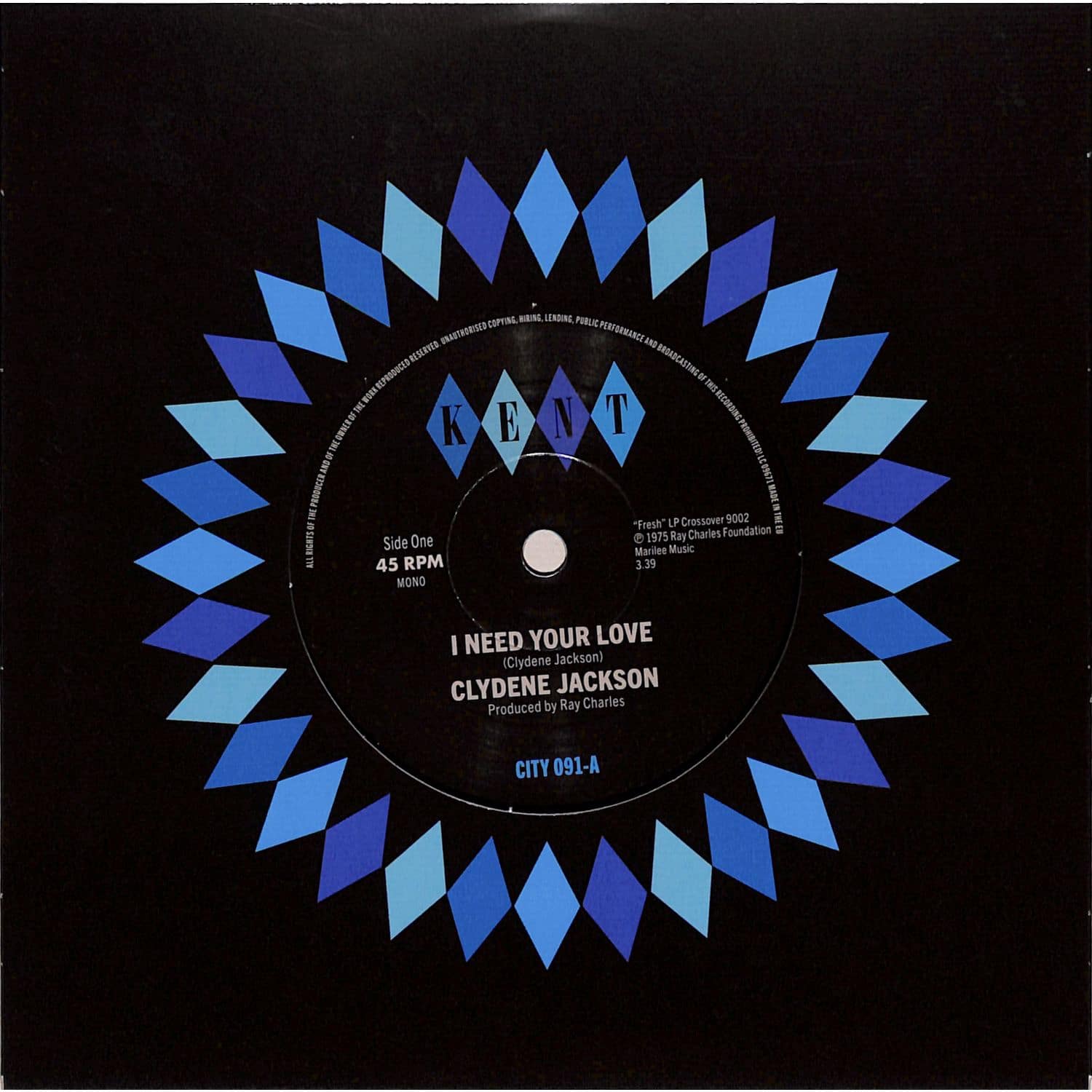 Clydene Jackson - I NEED YOUR LOVE / WE RE IN LOVE 