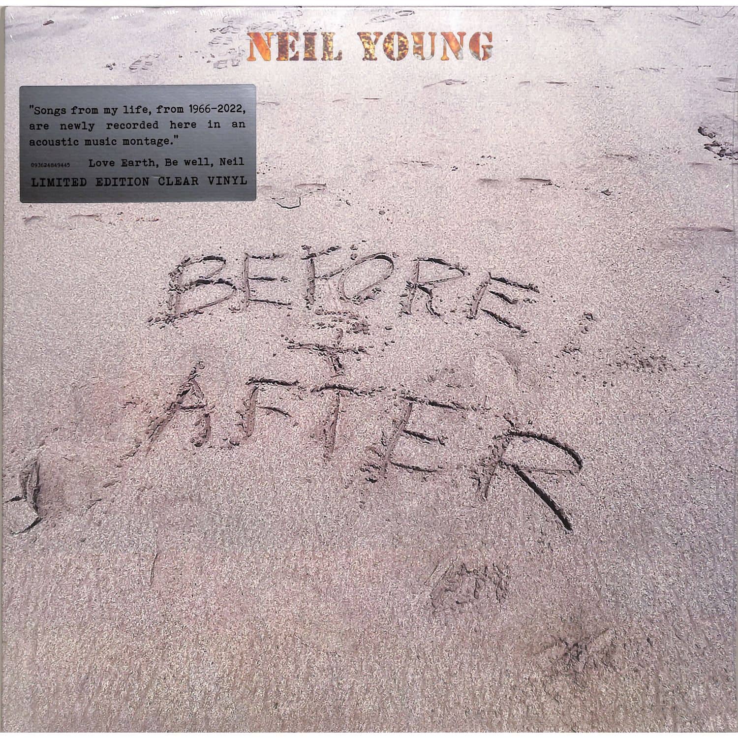 Neil Young - BEFORE AND AFTER 