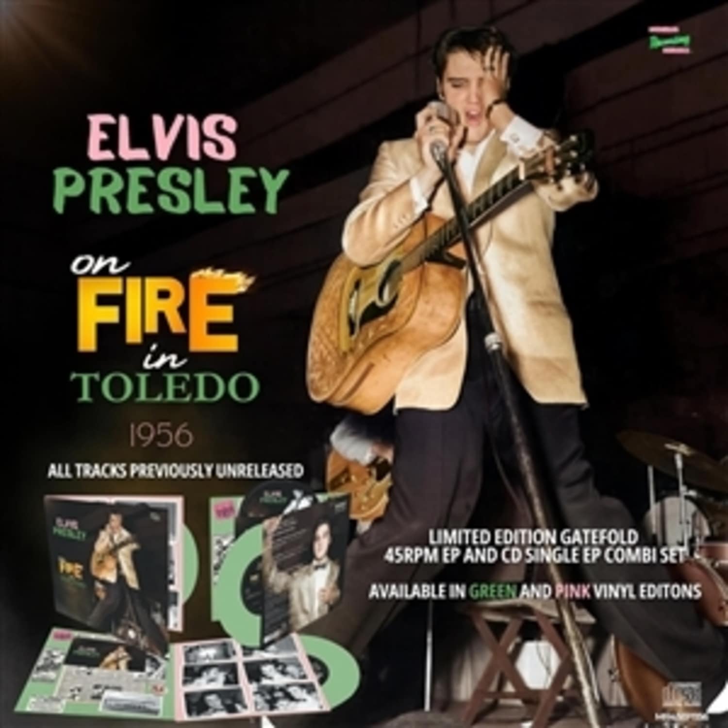 Elvis Presley - ON FIRE IN TOLEDO 1956 