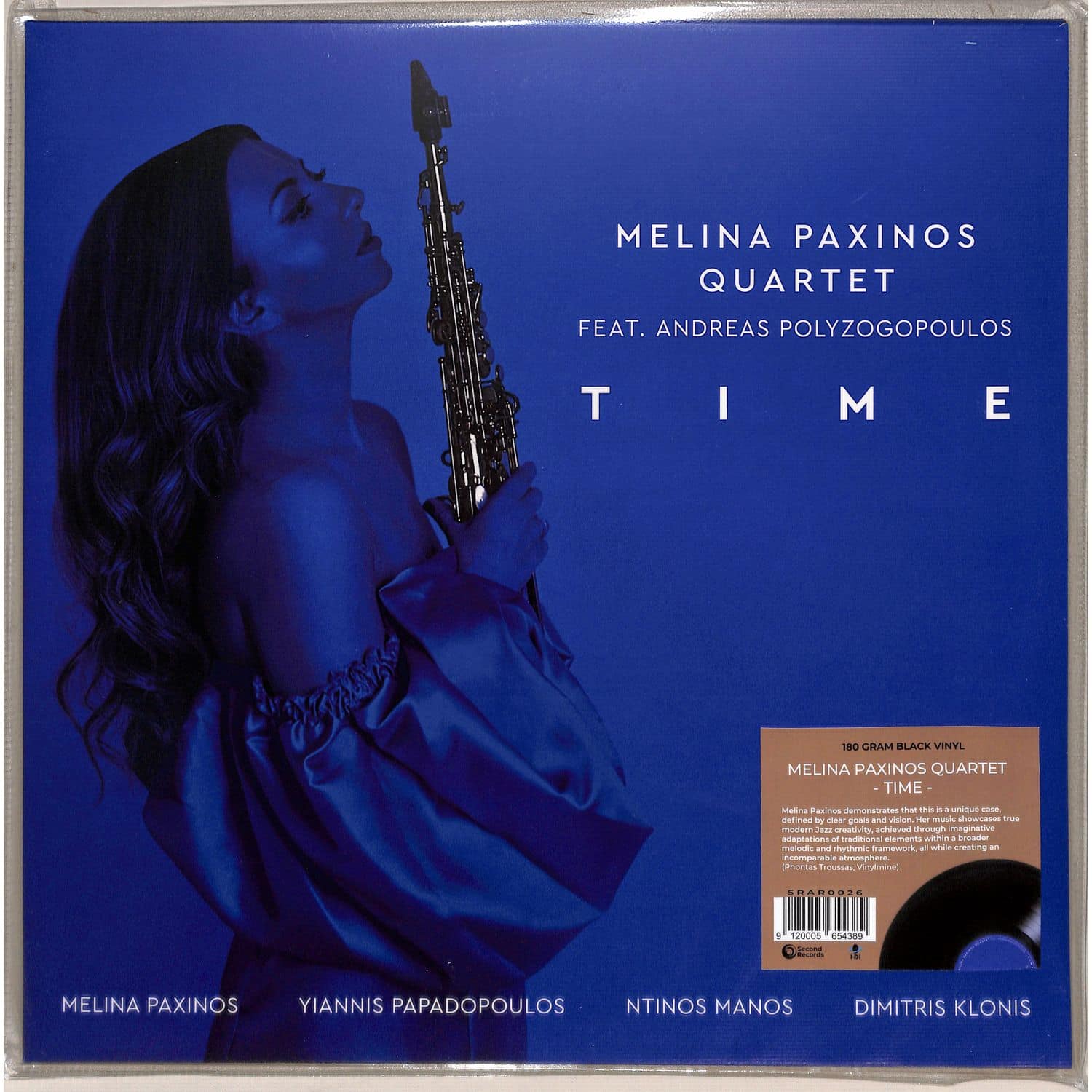 Melina Paxinos Quartet - TIME 