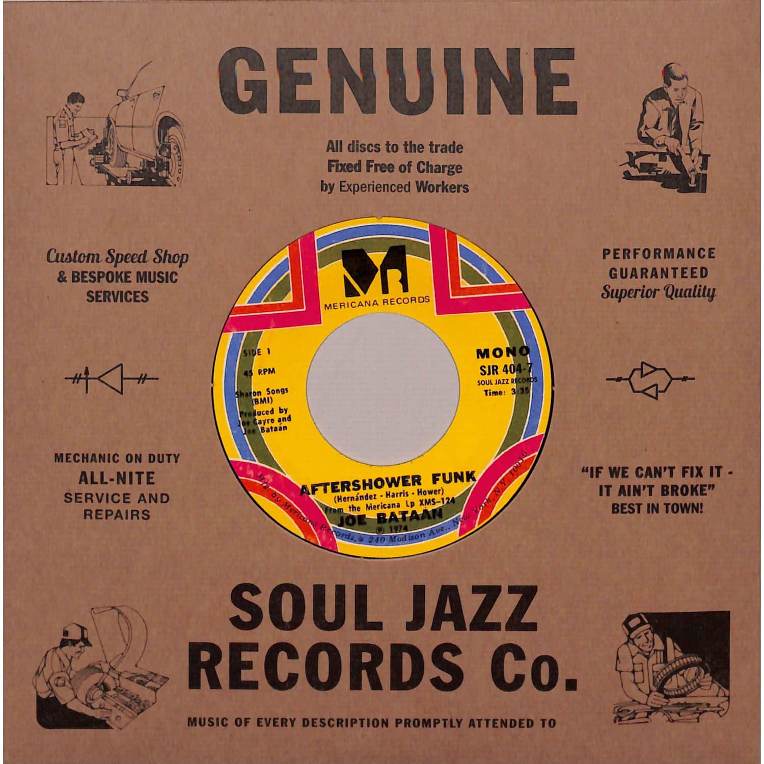 Joe Bataan - AFTERSHOWER FUNK / FIN 