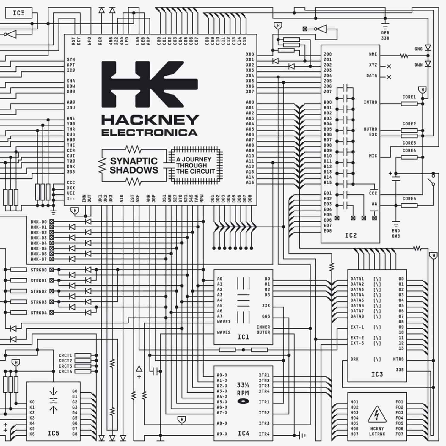Hackney Electronica - SYNAPTIC SHADOWS 