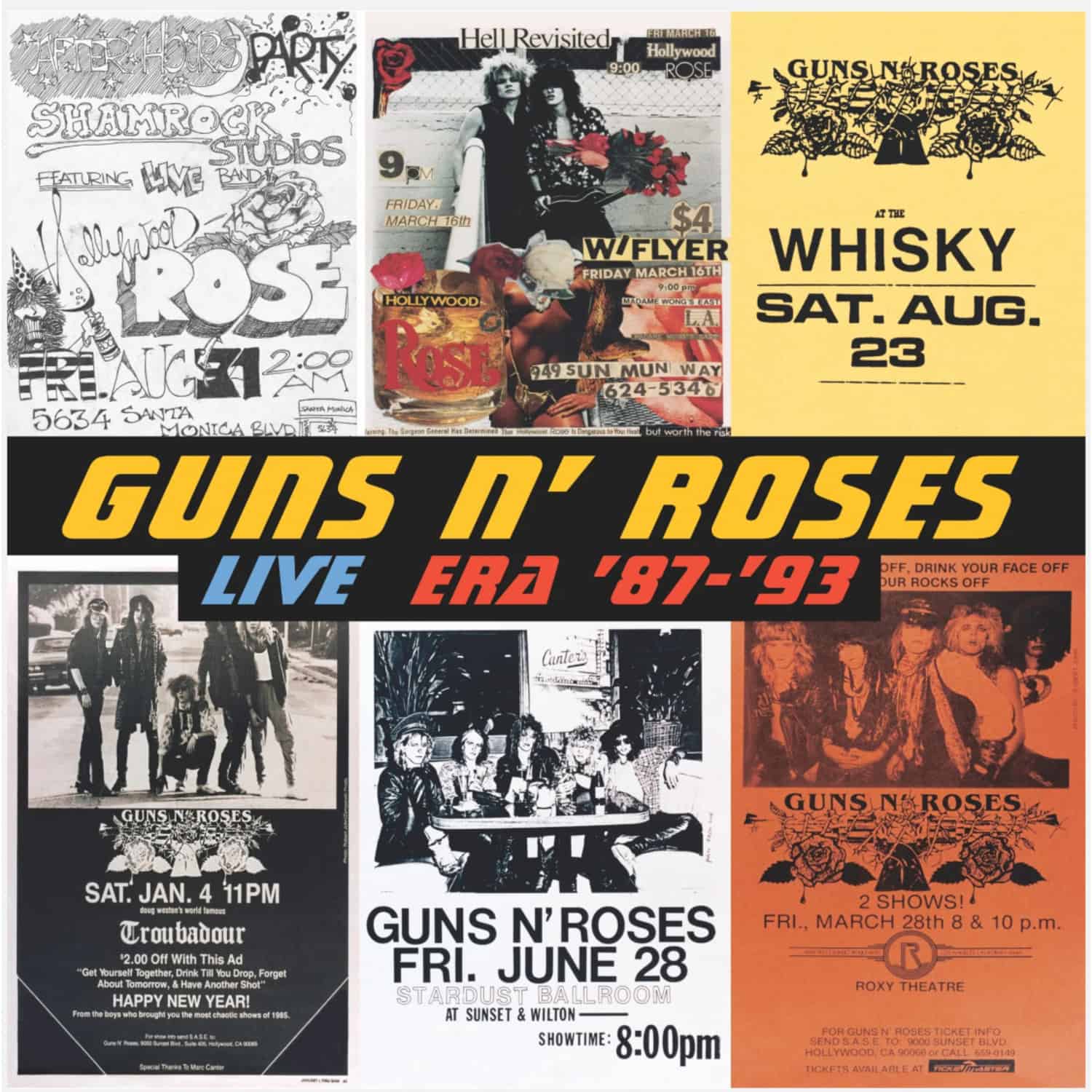 Guns N Roses - LIVE ERA 87 - 93 
