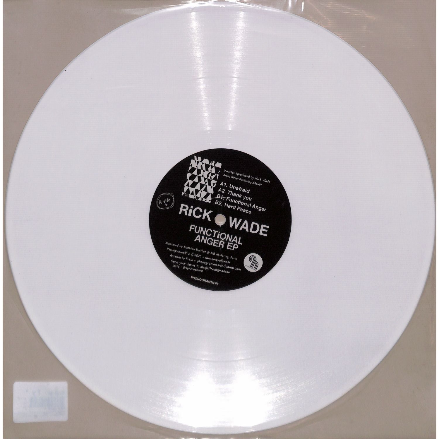 Rick Wade - FUNCTIONAL ANGER EP 